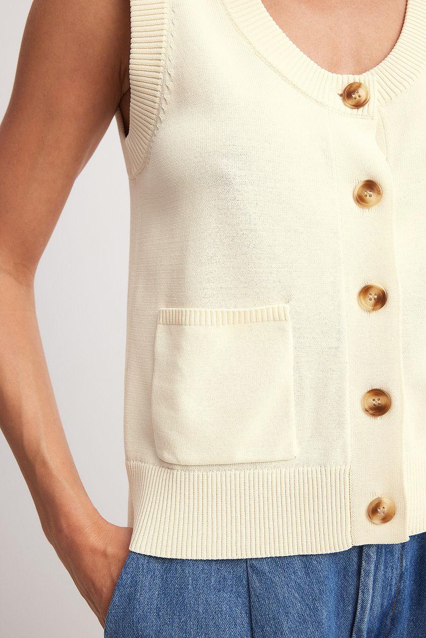 Knitted Vest Product Image