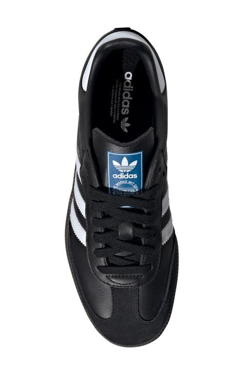 Womens adidas Samba OG Athletic Shoe - Cloud White / Core Black / Clear Granite Product Image