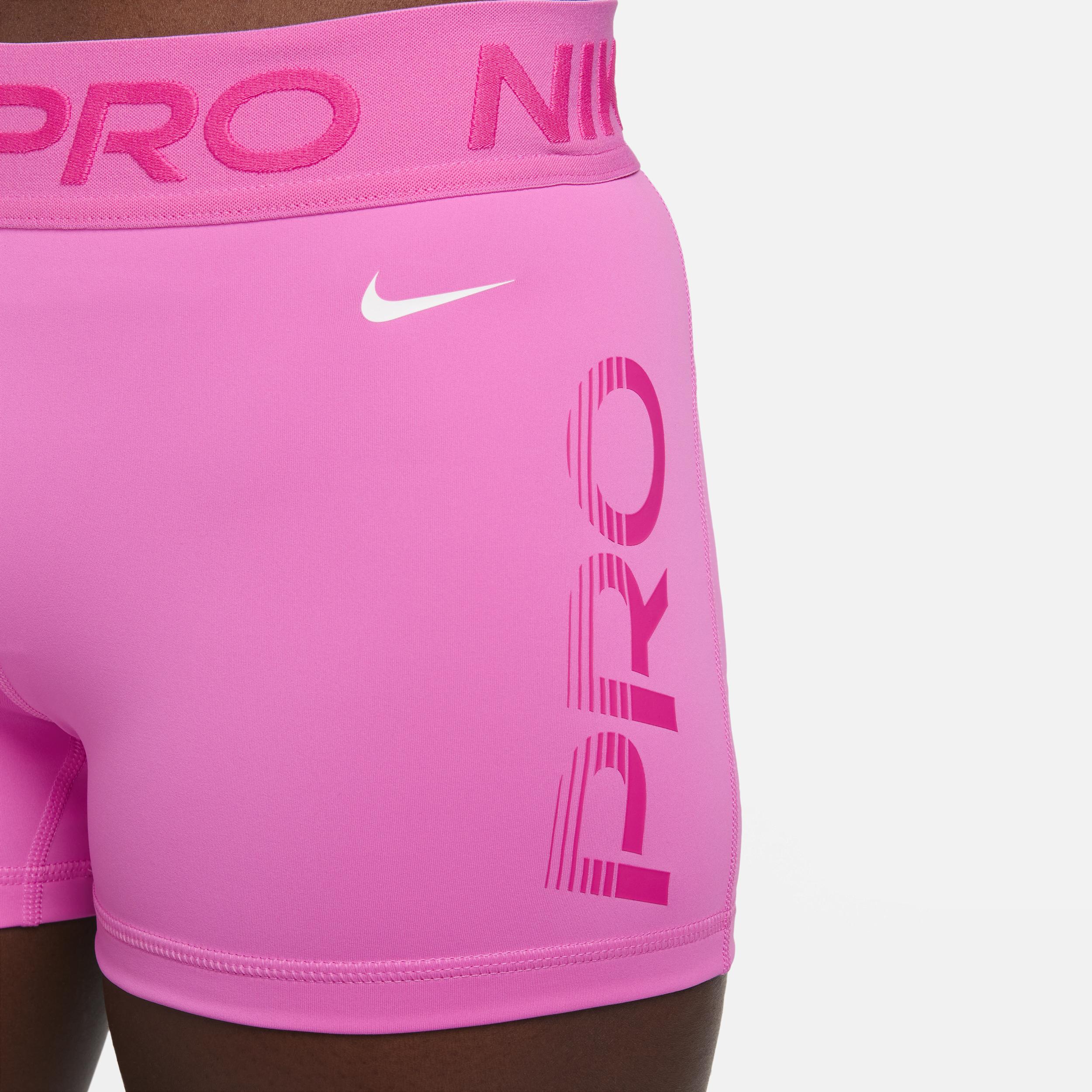 Women's Nike Pro Mid-Rise 3" Graphic Shorts Product Image