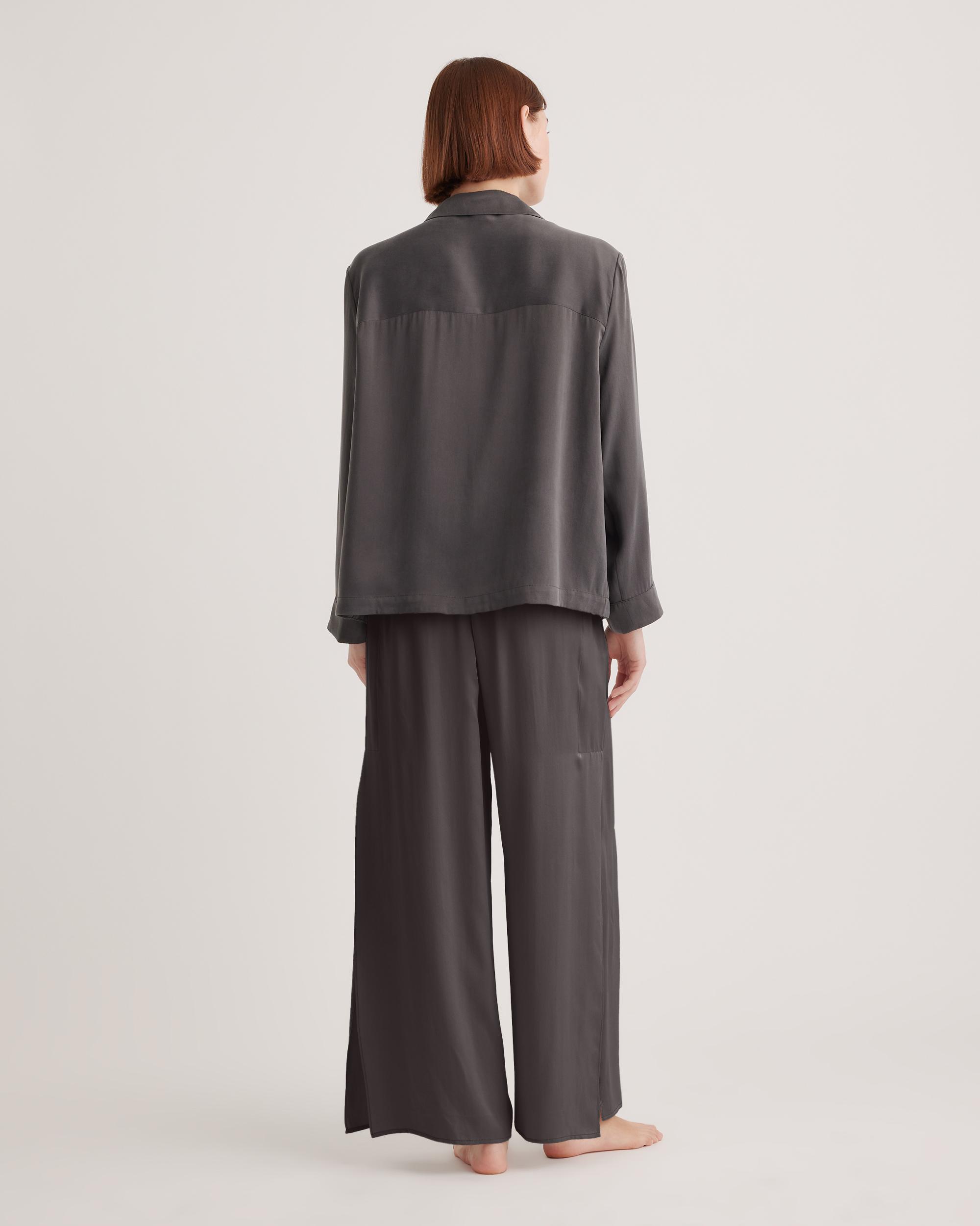 Quince | Women's Pajama Long Sleeve Top Mulberry Silk Product Image