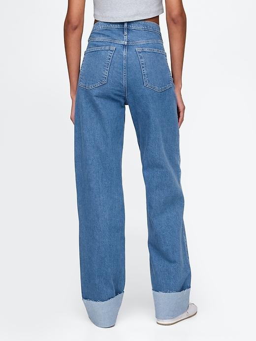 Mid Rise 90s Loose Jeans Product Image