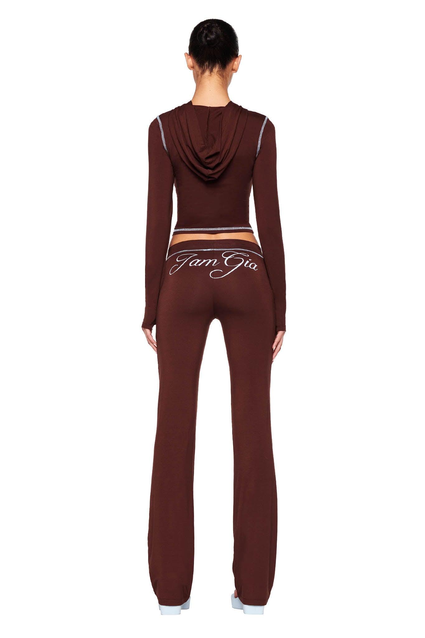 BLARE HOODIE - BROWN Product Image