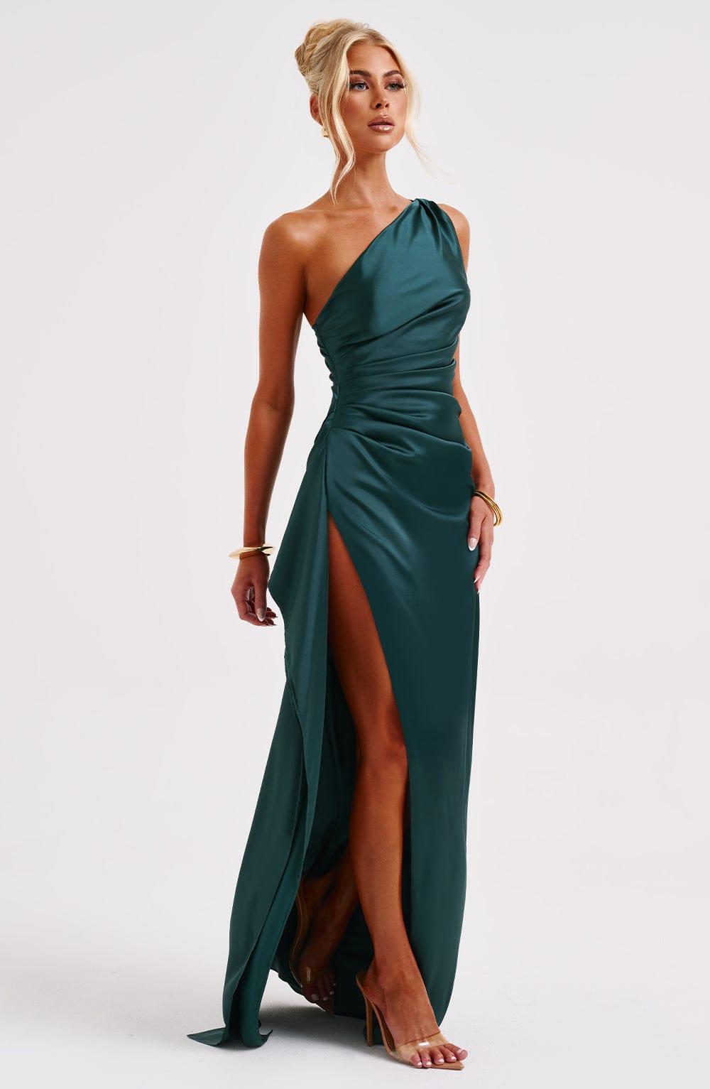 Ariel Maxi Dress - Emerald Product Image