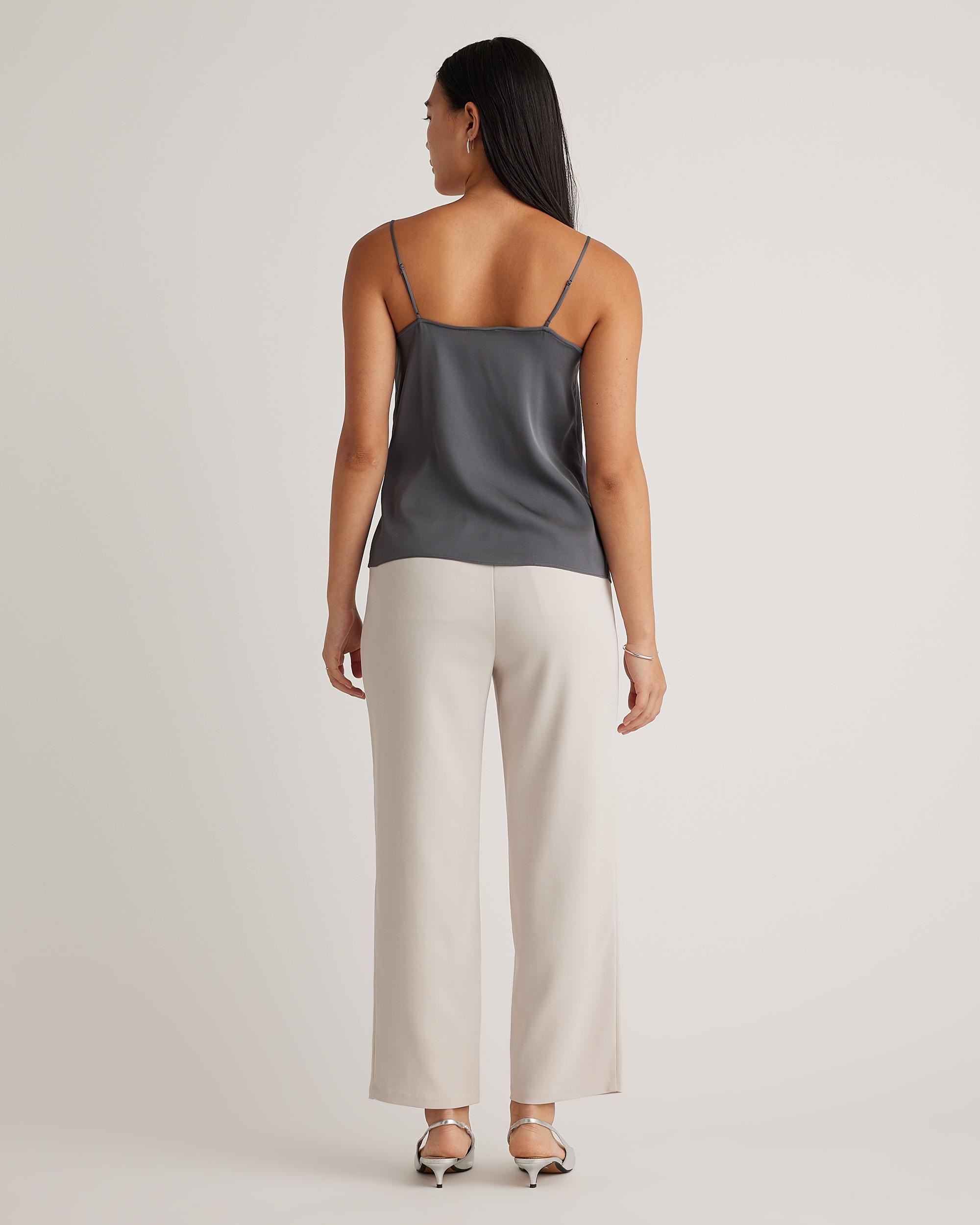 Quince | Women's Washable Stretch Silk V-Neck Cami Product Image
