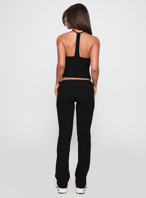 Truth Be Told Straight Leg Pant Black Product Image