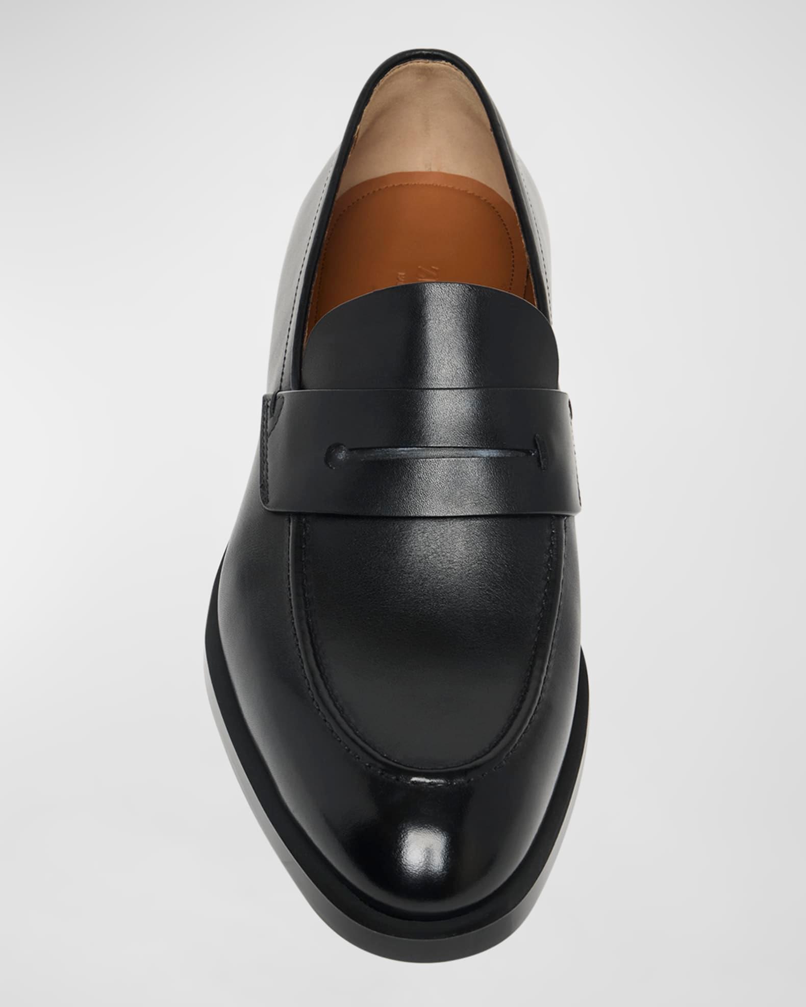 Men's Calfskin Penny Loafers Product Image