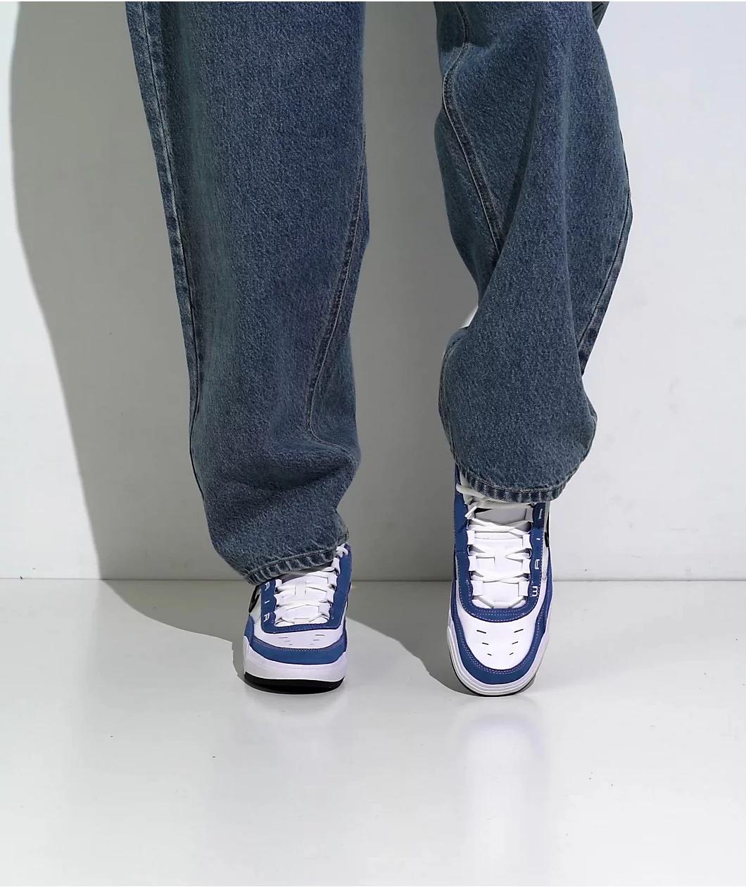 Nike SB Air Max Ishod Star Blue, Black & White Skate Shoes Product Image