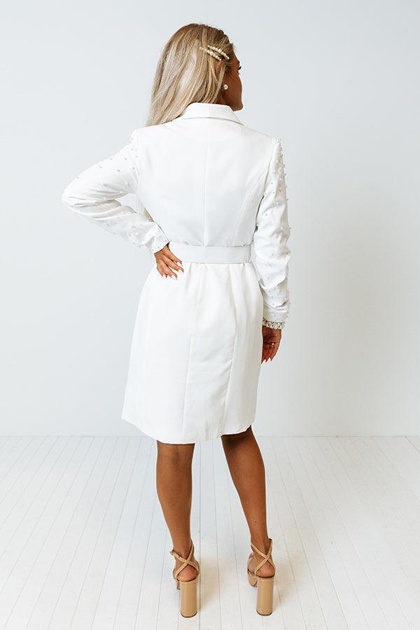 Romantic Bliss Blazer Dress Product Image