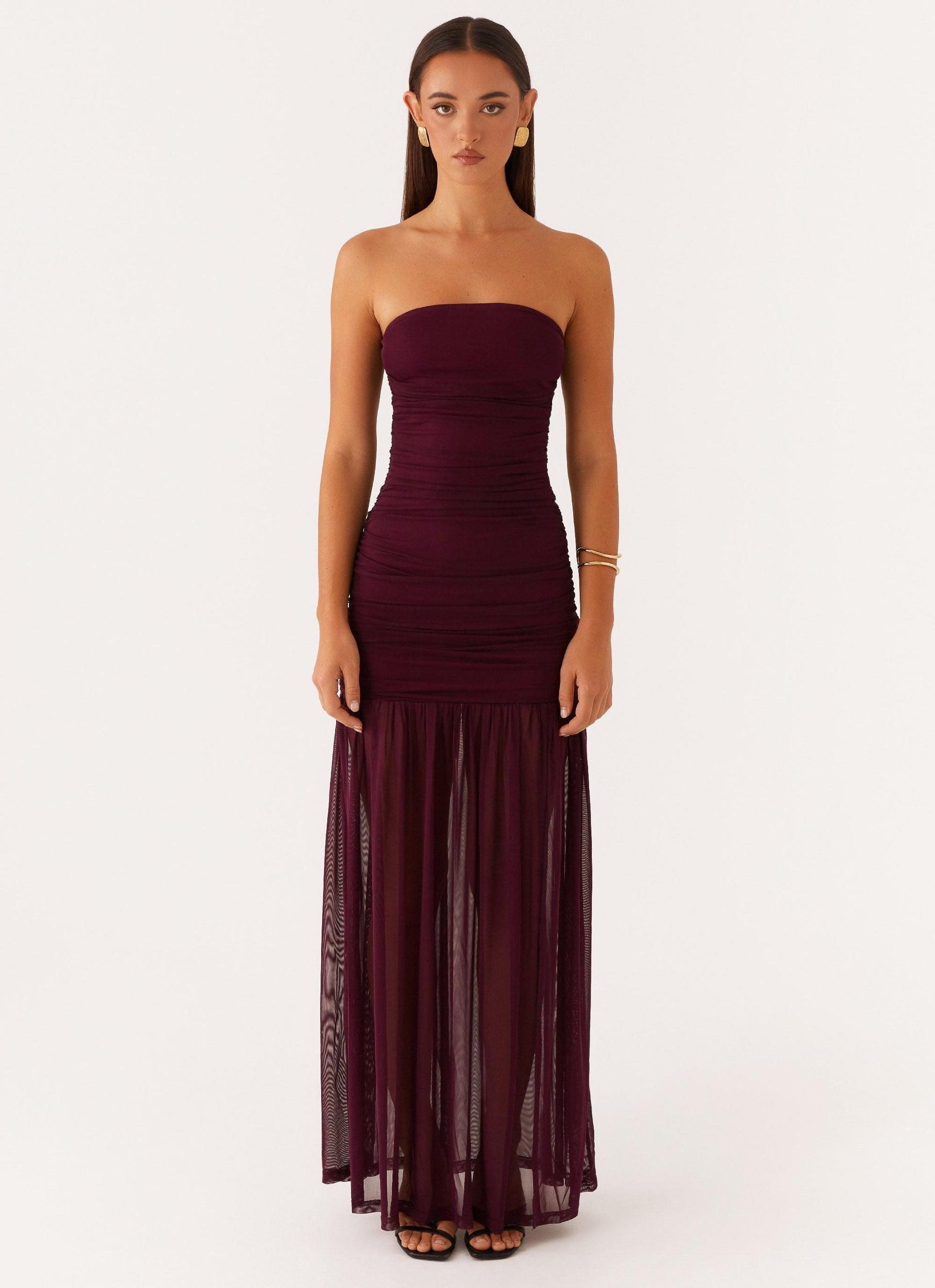 Savaya Maxi Dress - Mulberry Product Image