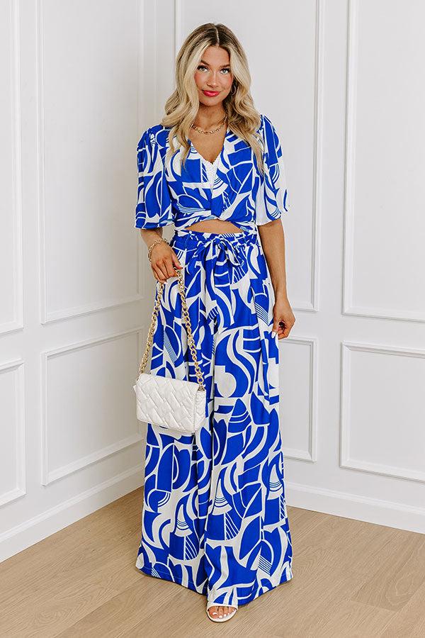 Amalfi Cruise Crop Top Product Image