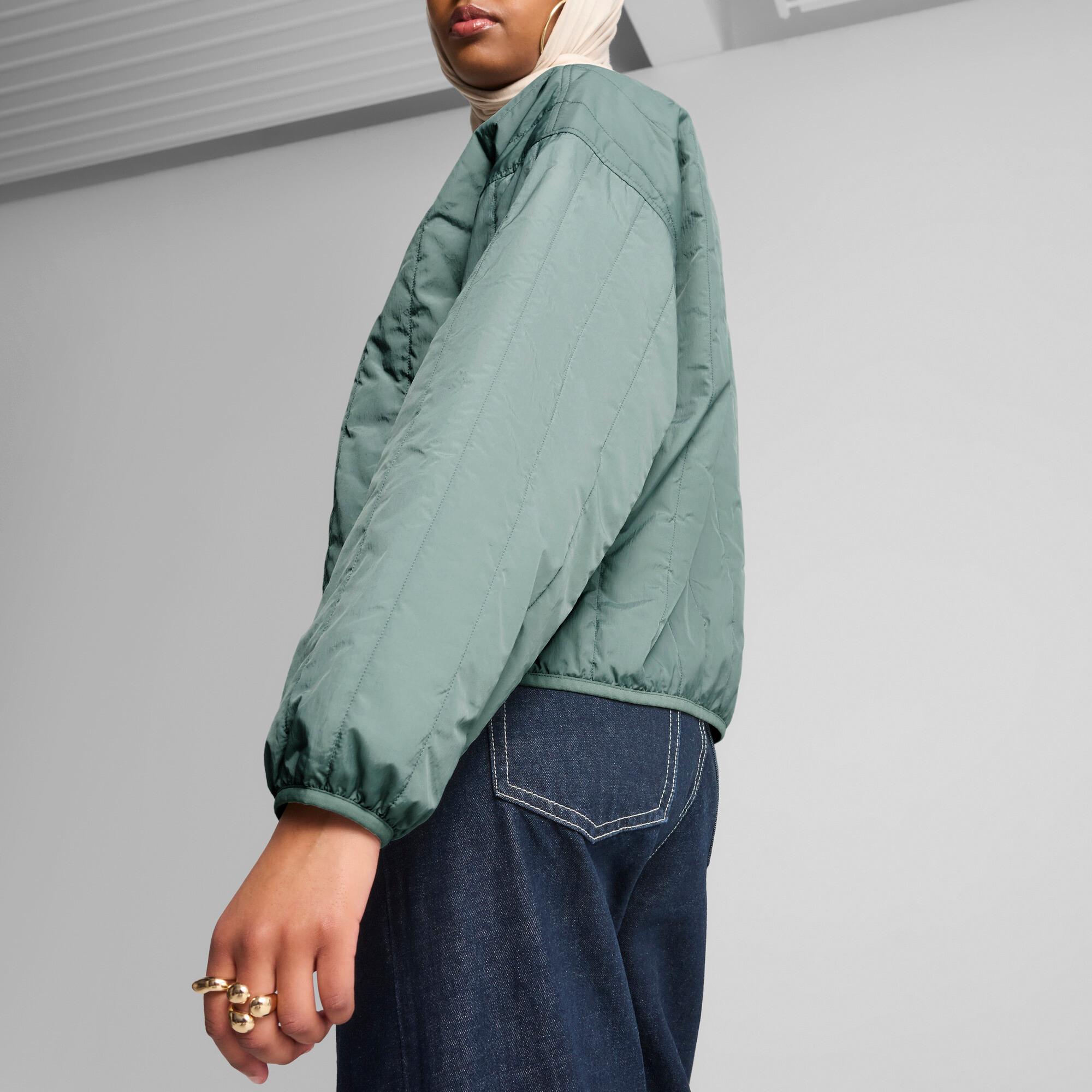 PUMA Wardrobe Essentials Women's Relaxed Reversible Liner Jacket Product Image