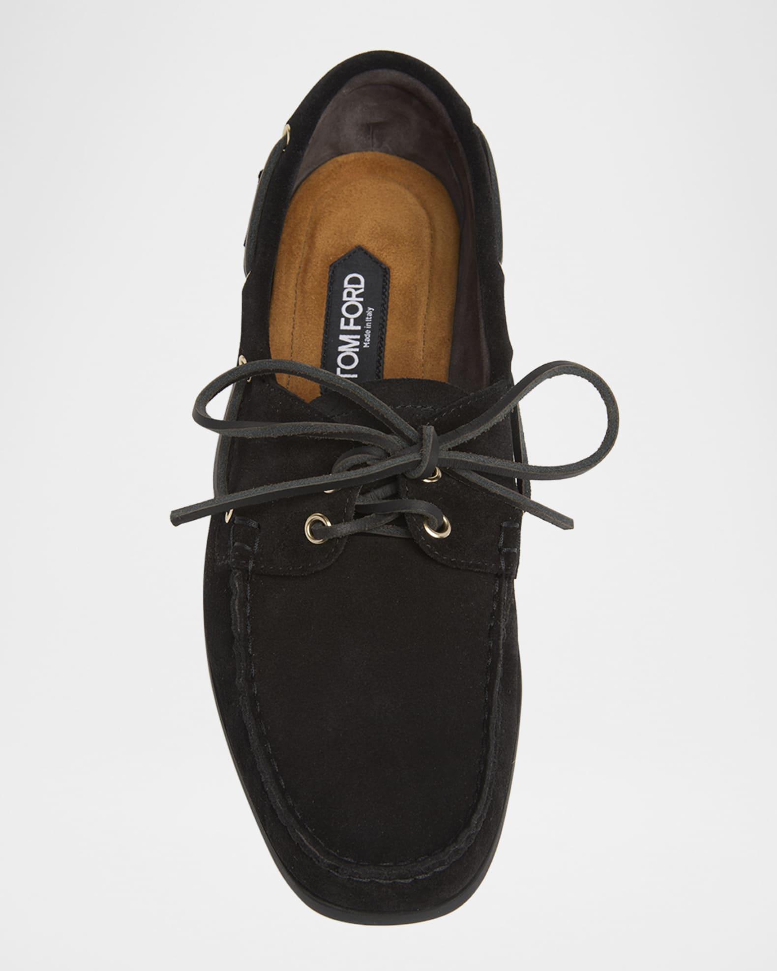 Men's Robin Suede Boat Shoes Product Image