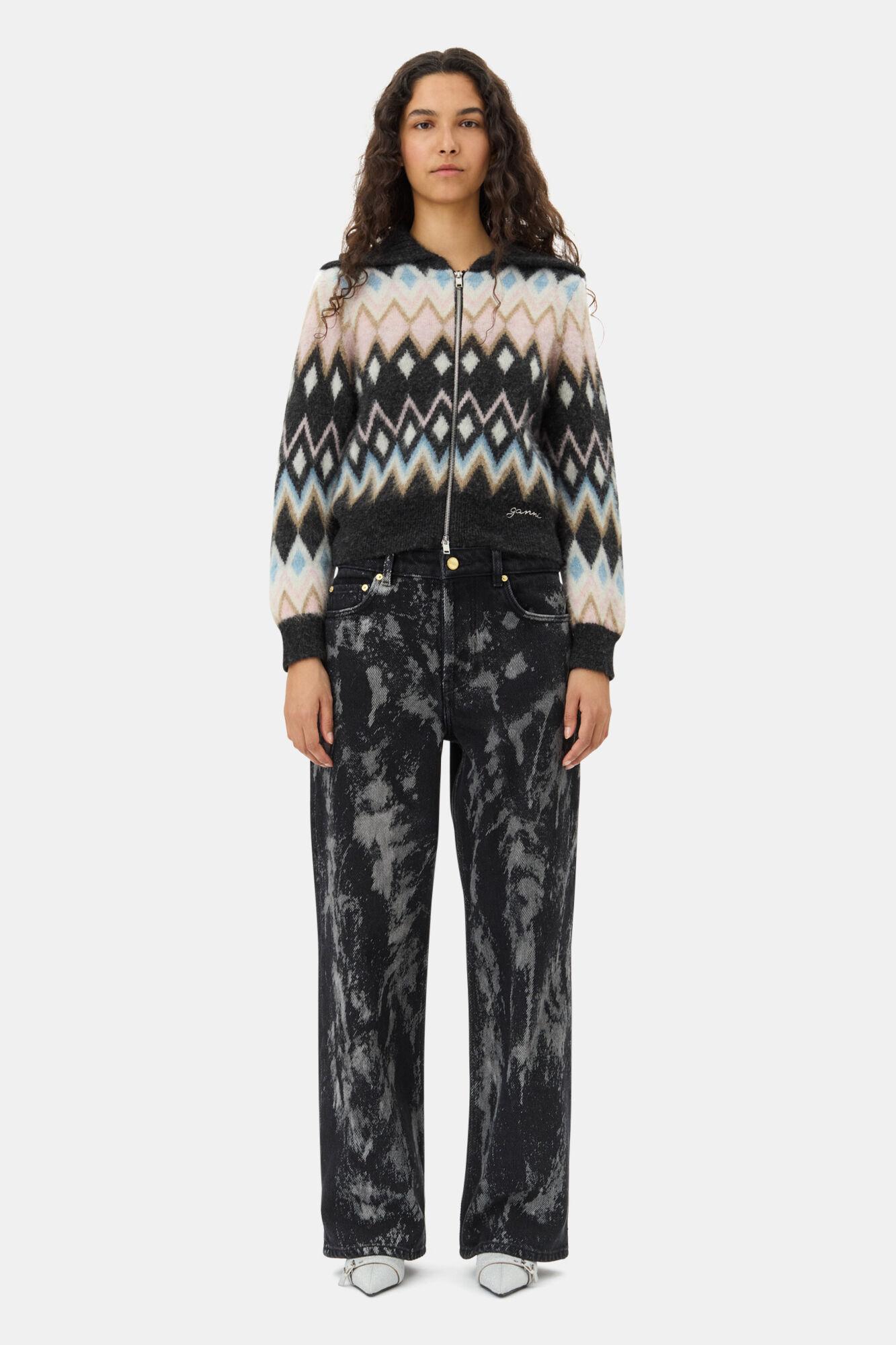 Silver Glitter Eyelets Kitten Heel Boots Product Image