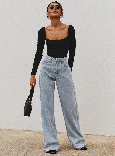 Charlotte Bodysuit Black Product Image