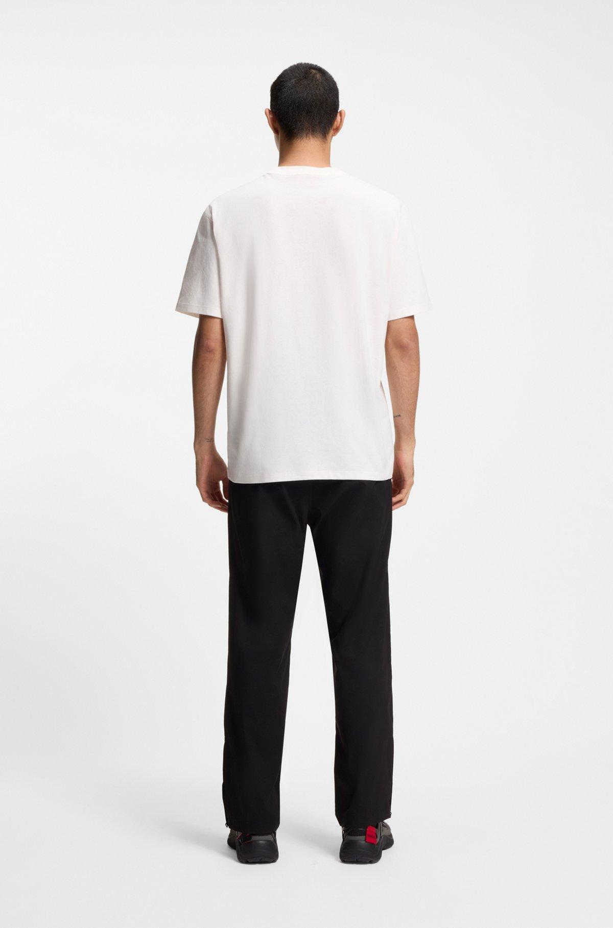 Logo-print T-shirt in cotton jersey Product Image