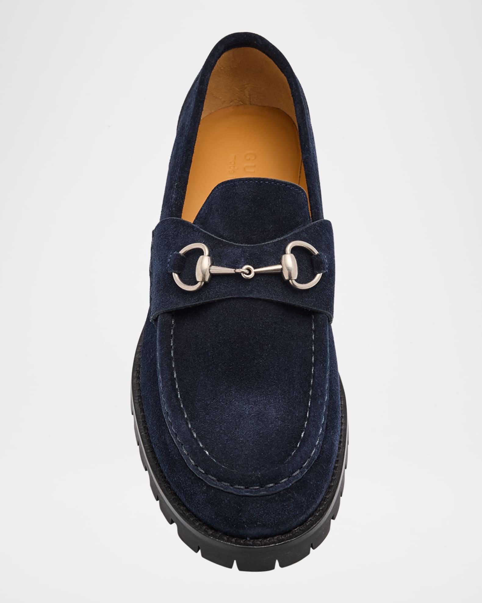 Men's Alfred Brushed Leather Loafers Product Image