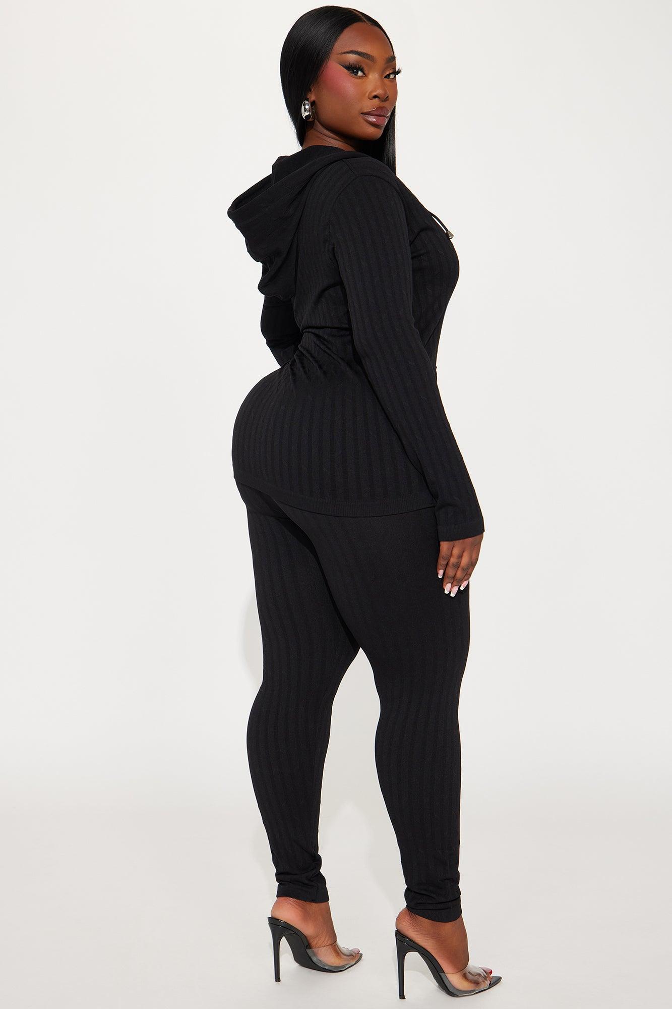 Believe It Seamless Legging Set - Black Product Image