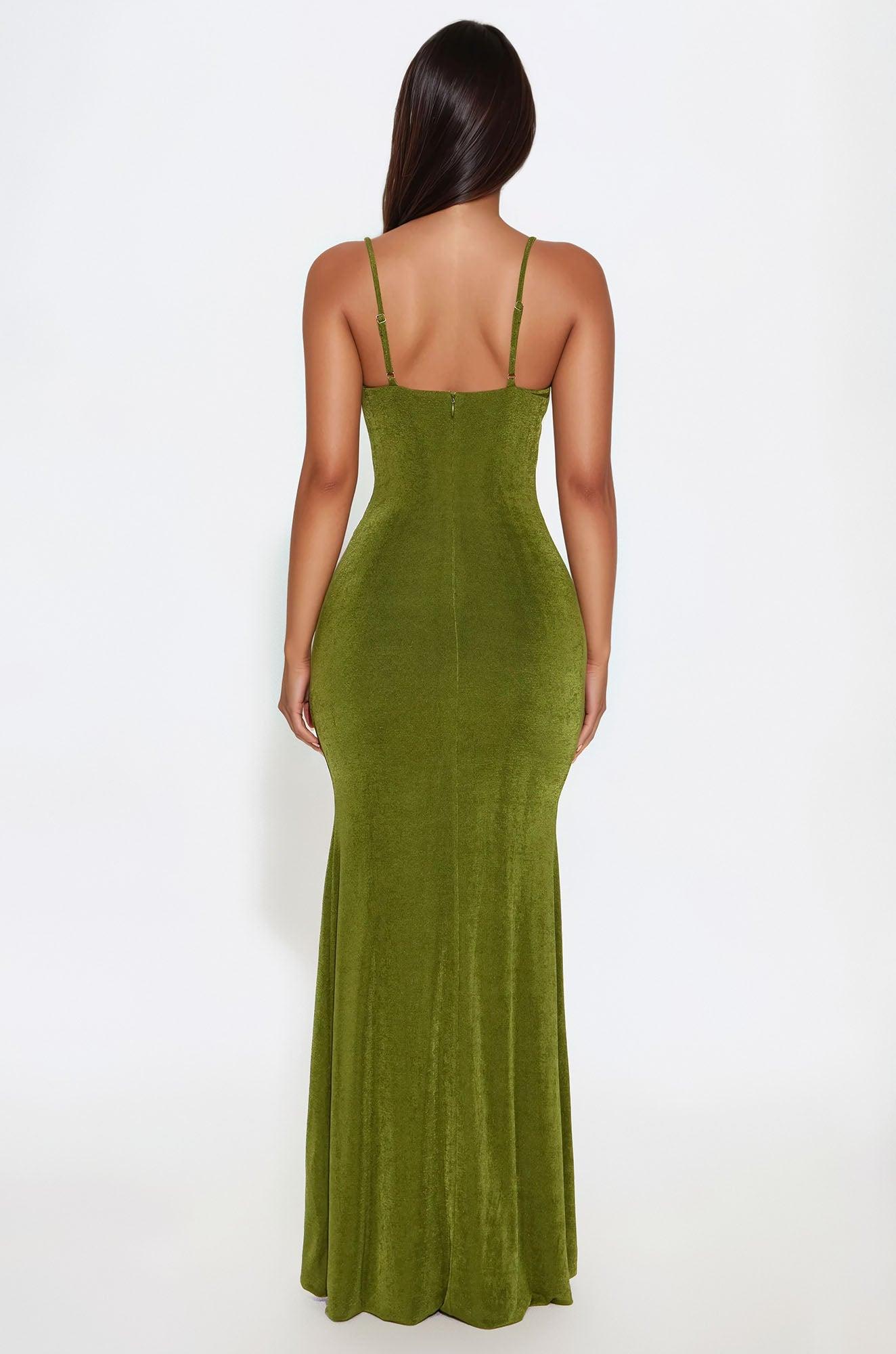 One To Remember Maxi Dress - Olive Product Image