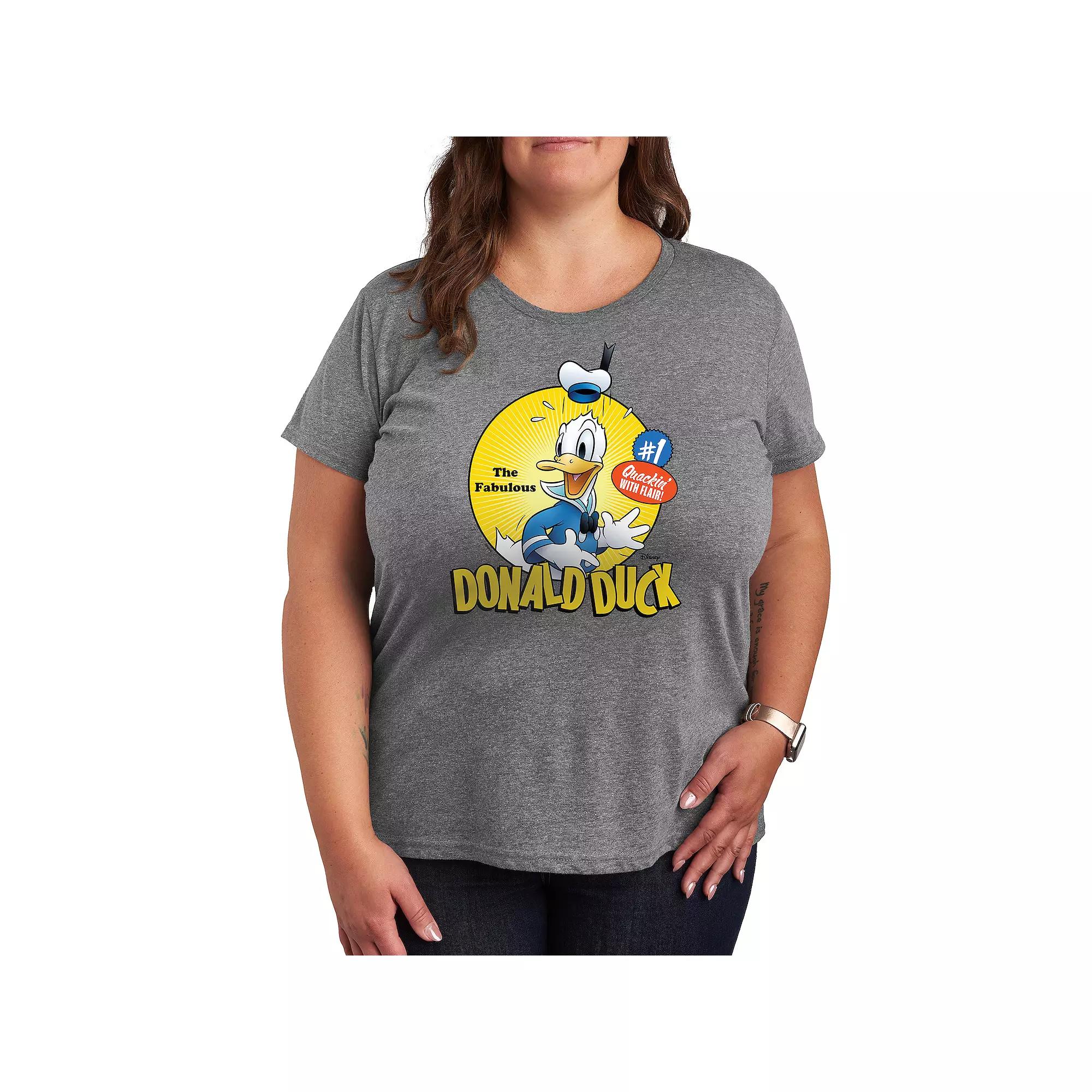 Disney's Donald Duck Plus Fabulous Graphic Tee, Women's,  Product Image