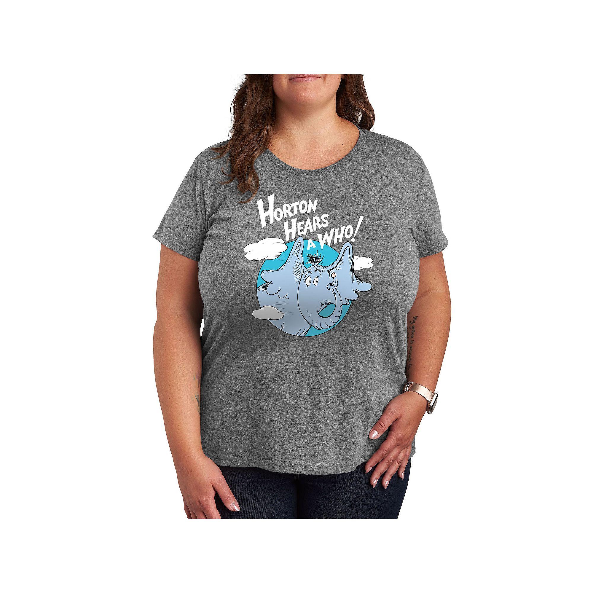 Plus Dr. Seuss Horton Hears A Who Graphic Tee, Women's,  Product Image