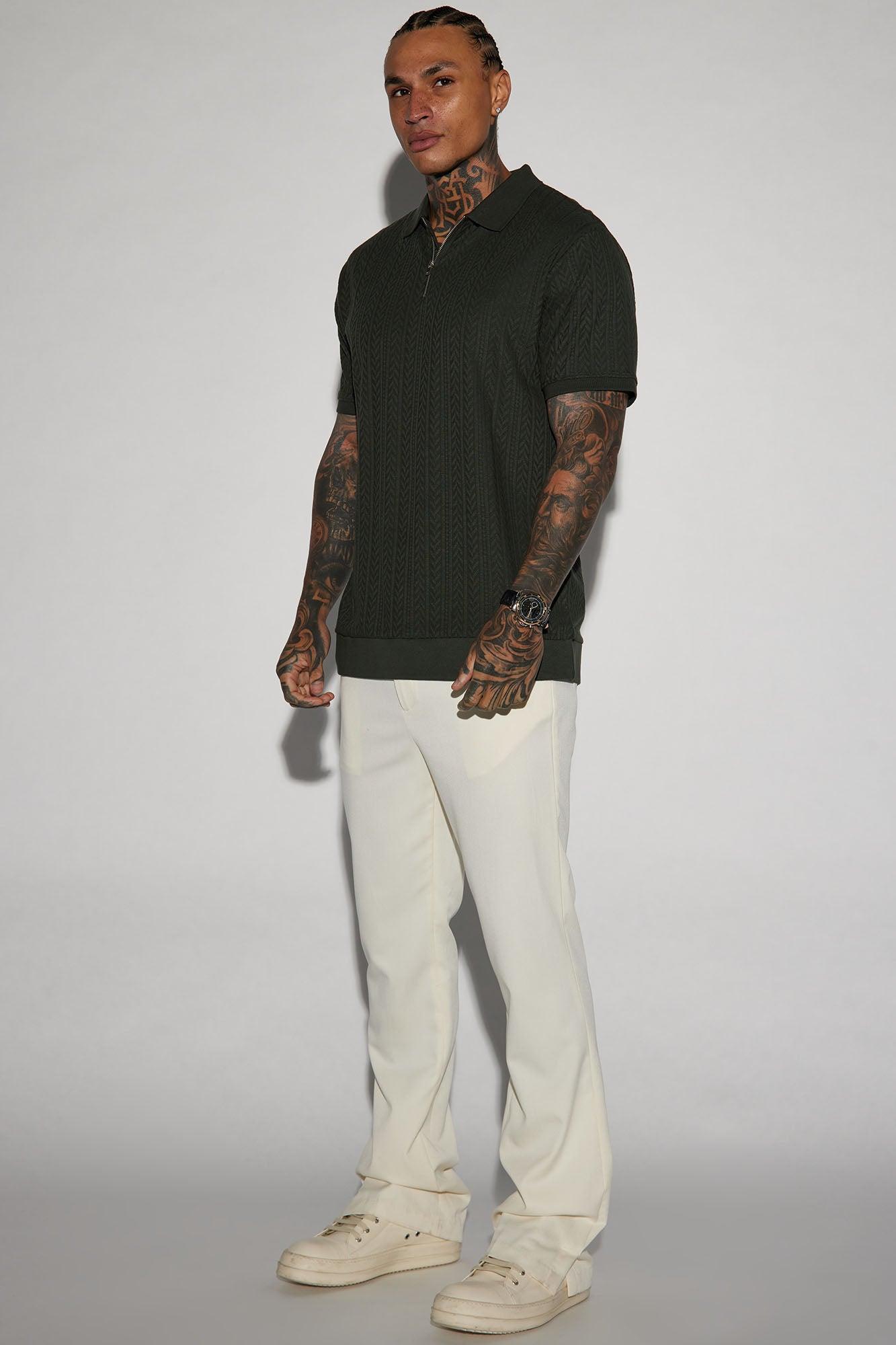 Fairway Short Sleeve Polo - Green Product Image