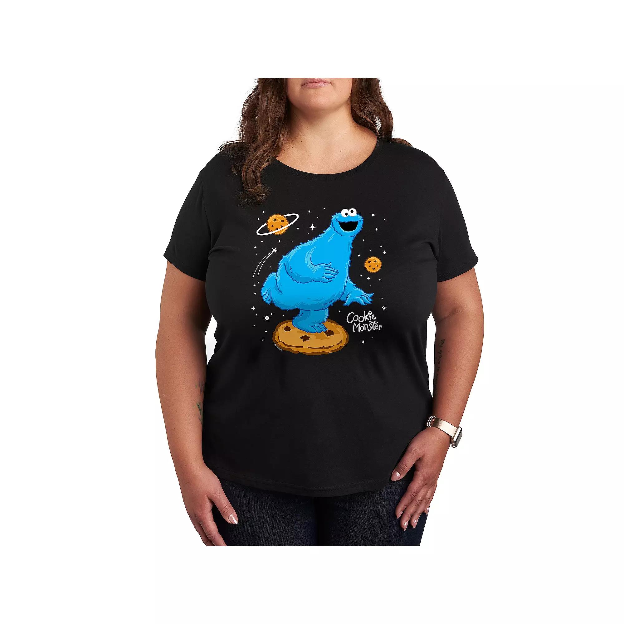 Plus Sesame Street Space Graphic Tee, Women's,  Product Image