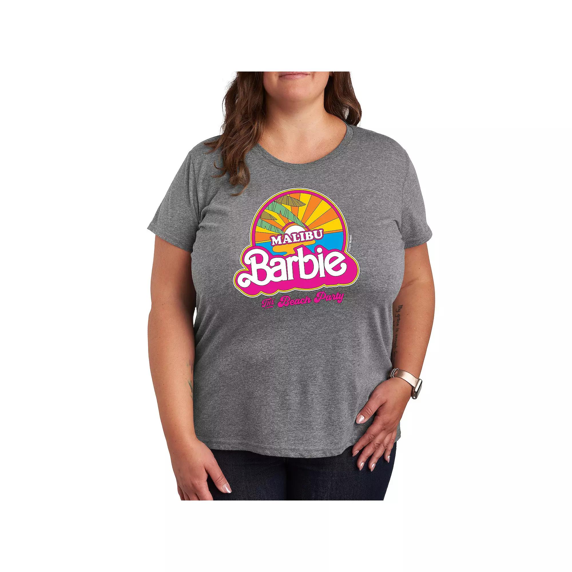 Plus Barbie™ Malibu Barbie Tee, Women's,  Product Image