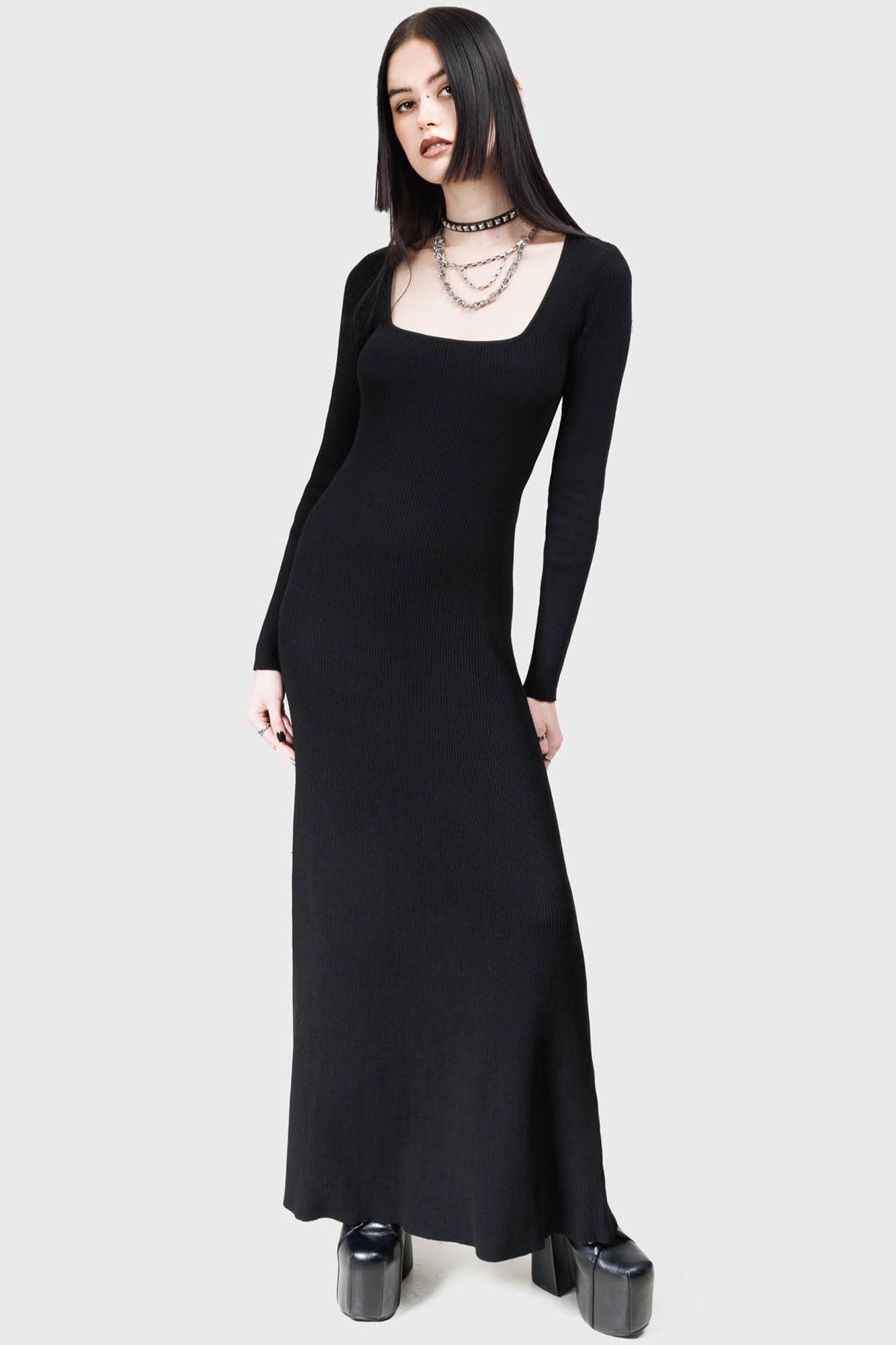 Dark Glyph Dress Female Product Image