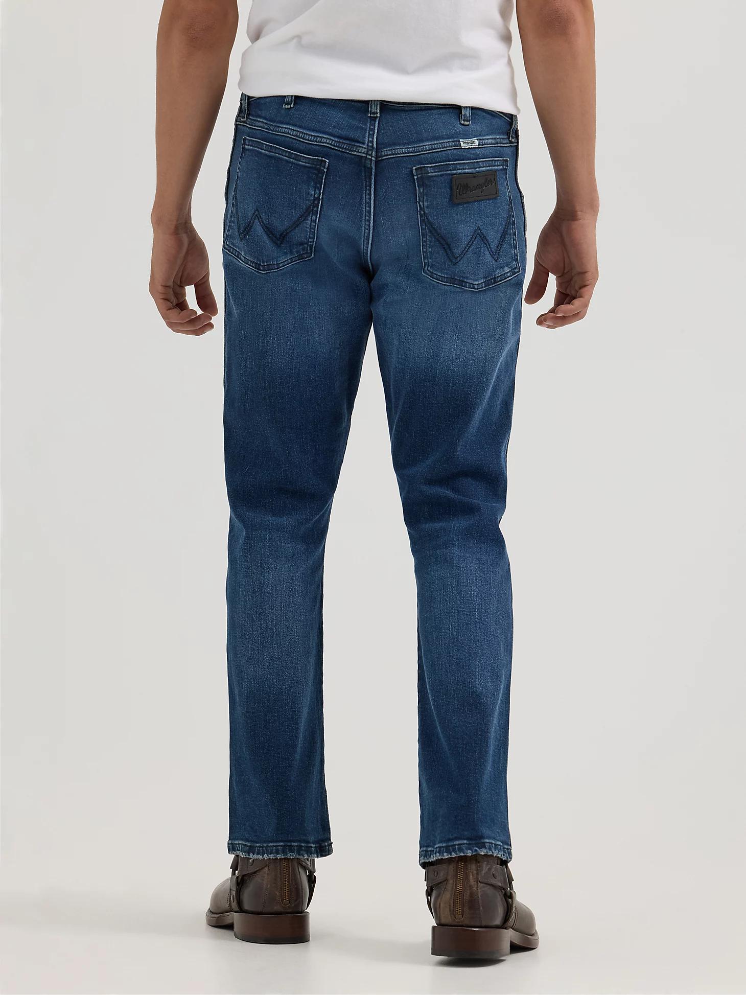 Men's Destructed Bootcut Jean | Men's JEANS | Wrangler® Product Image