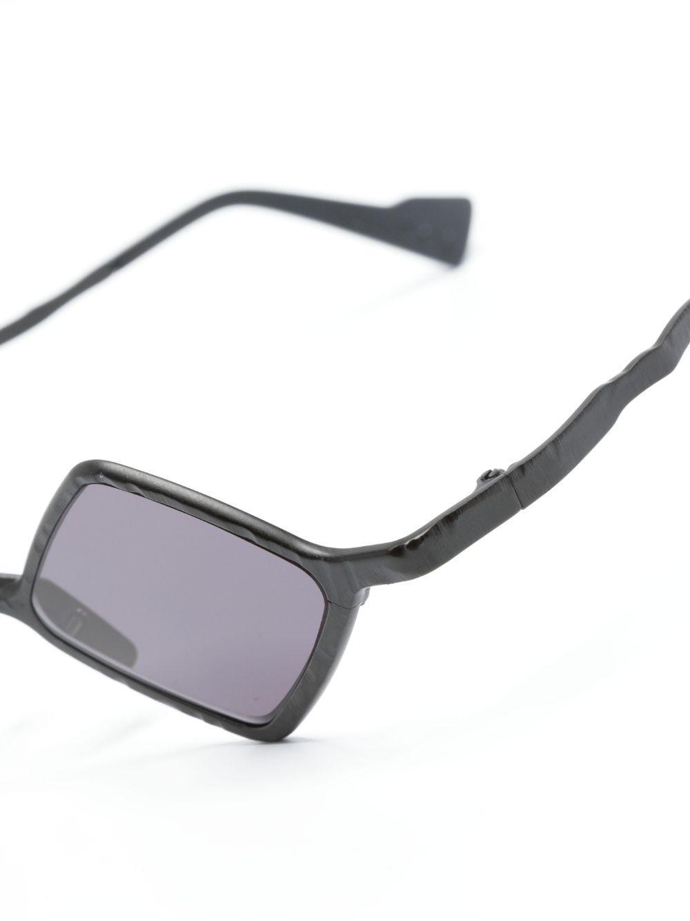 tinted geometric-frame sunglasses Product Image