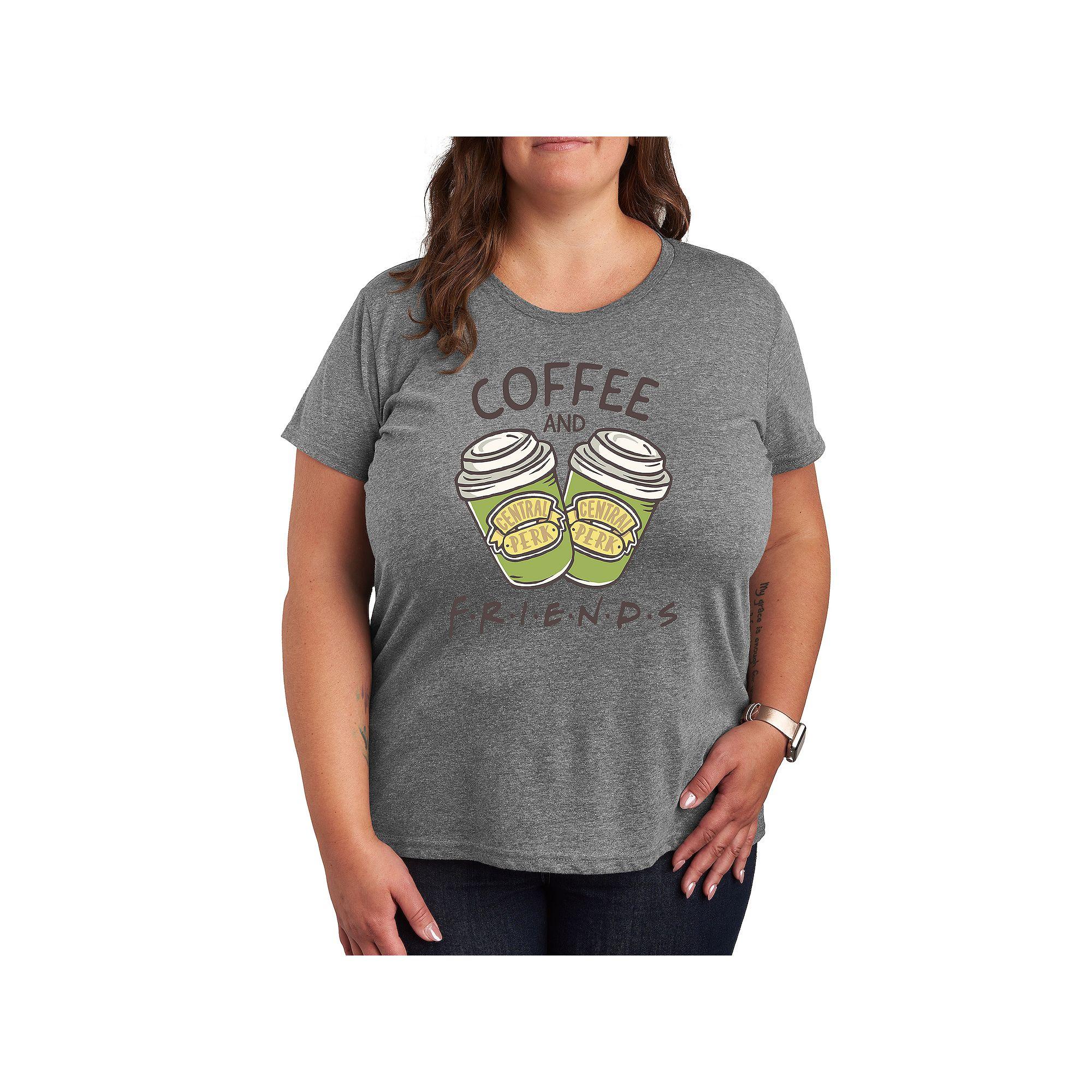Plus Mushrooms With Butterfly Graphic Tee, Women's,  Product Image