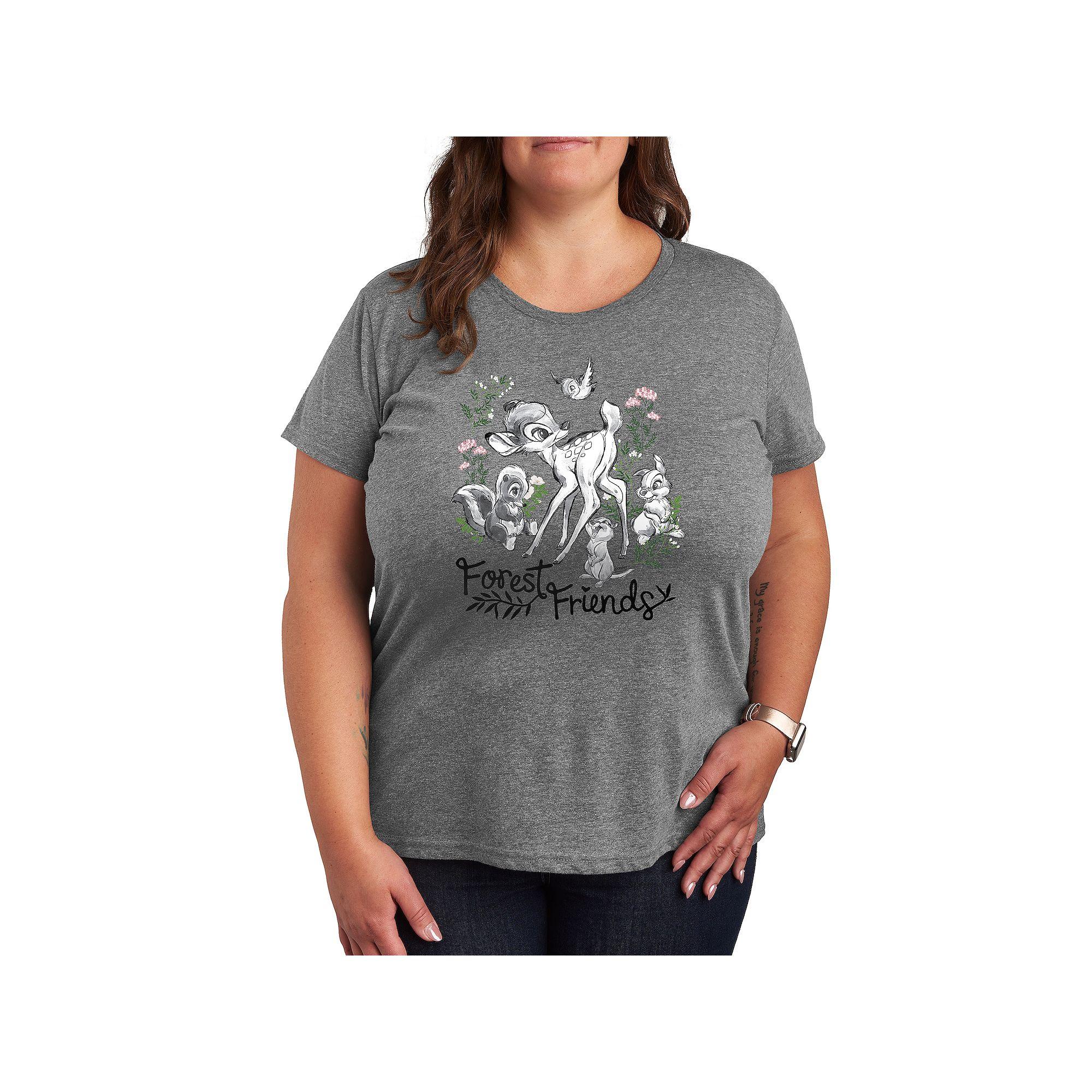 Disney's Bambi Plus Forest Friends Graphic Tee, Women's,  Product Image
