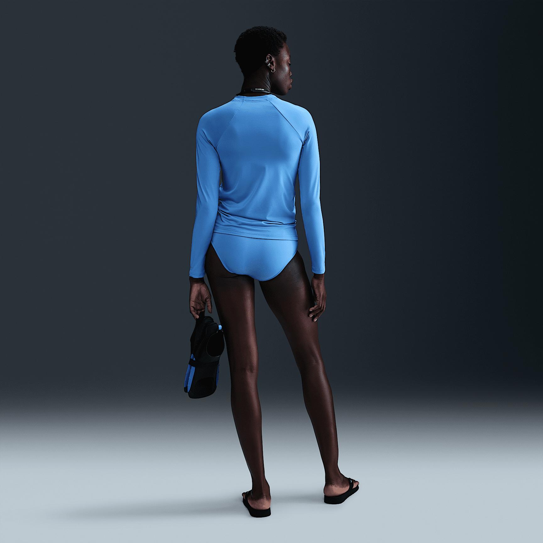 Nike Essential Women's Long-Sleeve Hydroguard Swim Shirt Product Image