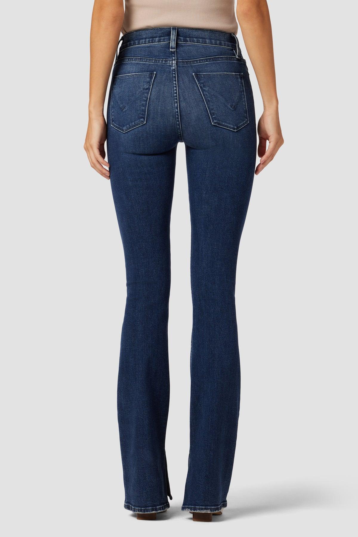 Barbara High-Rise Bootcut Jean w/ Slit Hem Female Product Image
