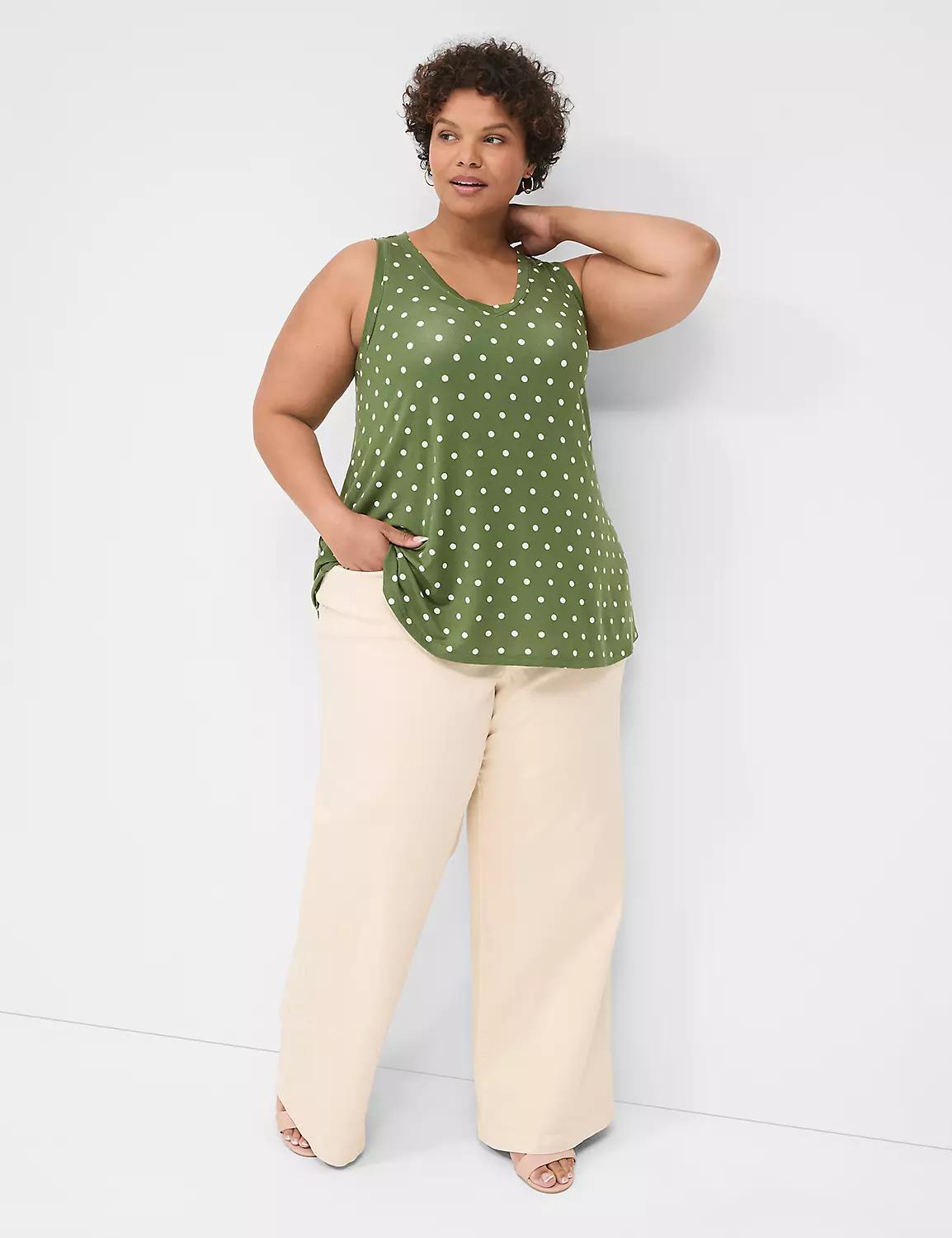 Signature Fit Wide Leg Jean Product Image