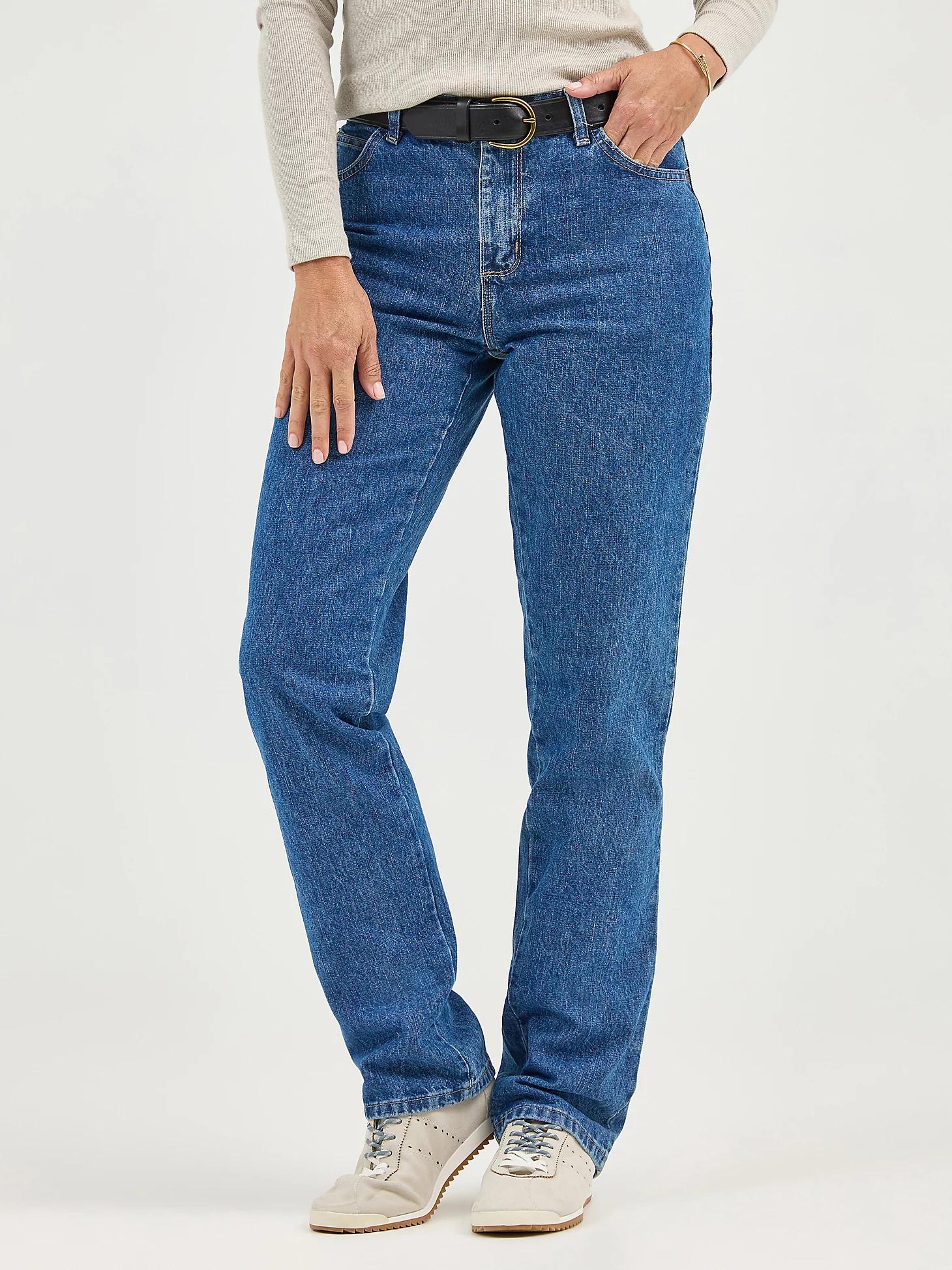 Women's Relaxed Fit Straight Leg Jean | Lee® Product Image