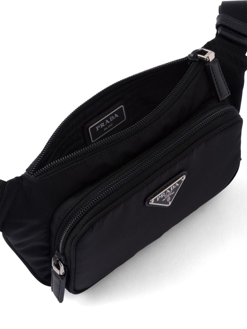 logo-appliqué Re-Nylon belt bag Product Image