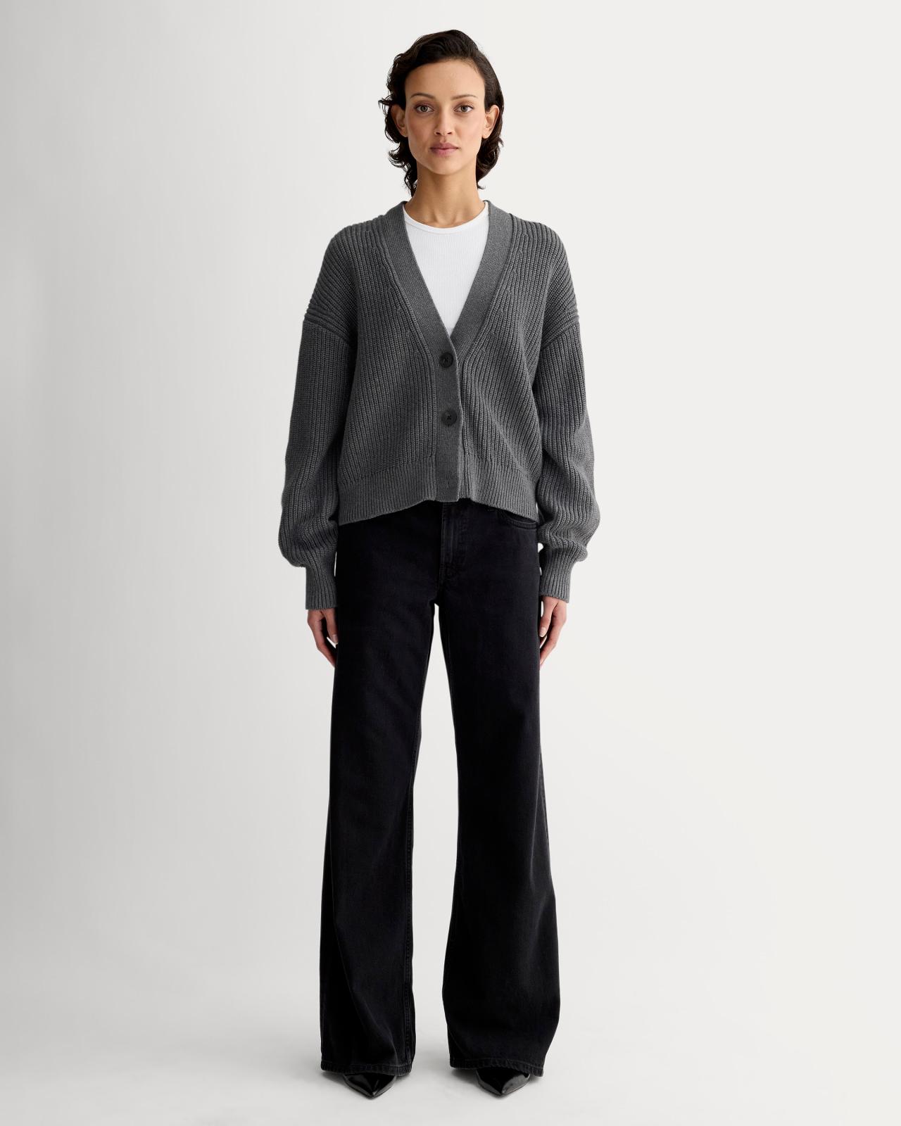 Womens Boxy Cardigan in Everyday Cotton by Everlane Product Image