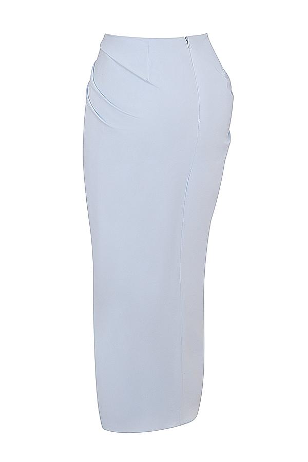 Una  soft blue corset Product Image