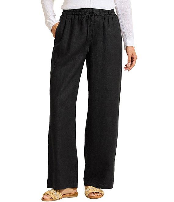 Tommy Bahama Two Palm Easy Lightweight Linen Elastic Drawstring Pants Product Image