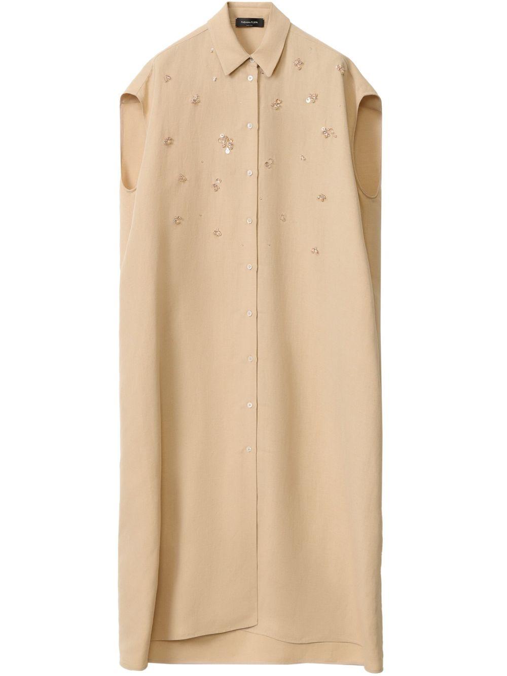 sequin-embellished midi dress Product Image