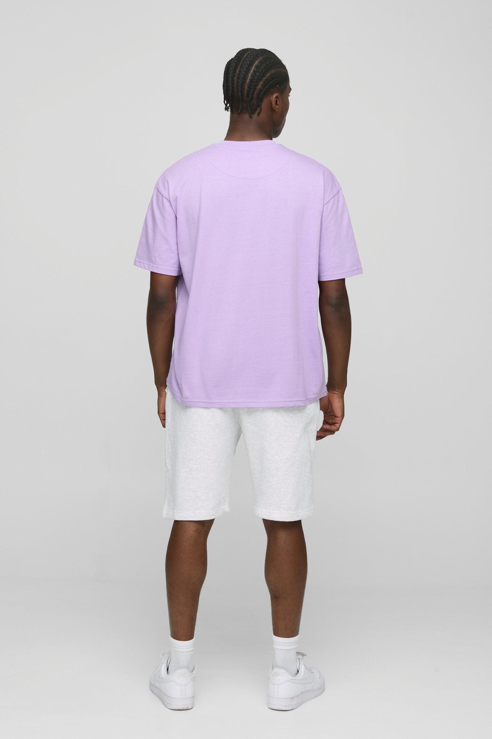 Oversized Basic Crew Neck T-shirt | boohooMAN USA Product Image