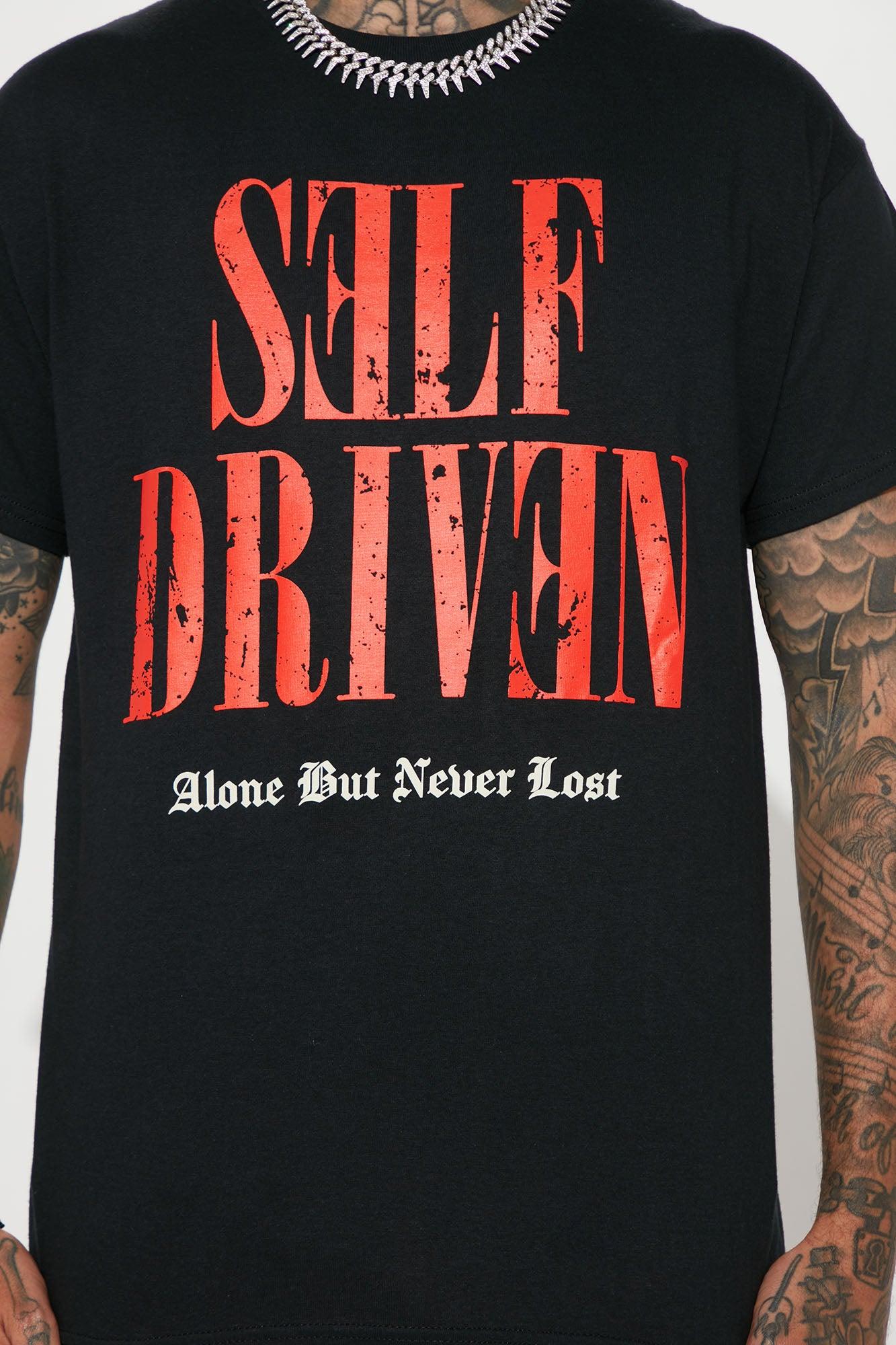 Self Driven Short Sleeve Tee - Black Product Image