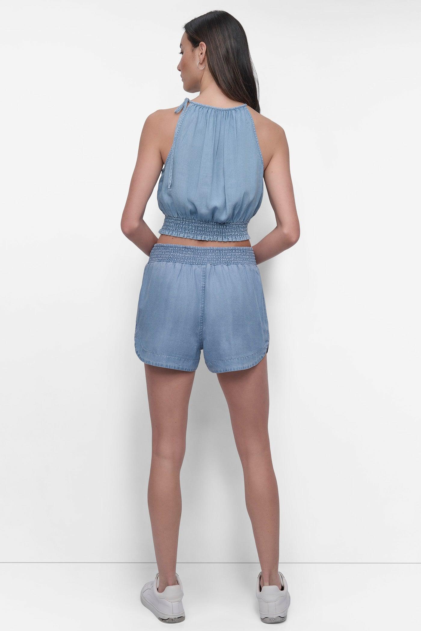 HIGH-RISE TENCEL™ SHORTS Product Image