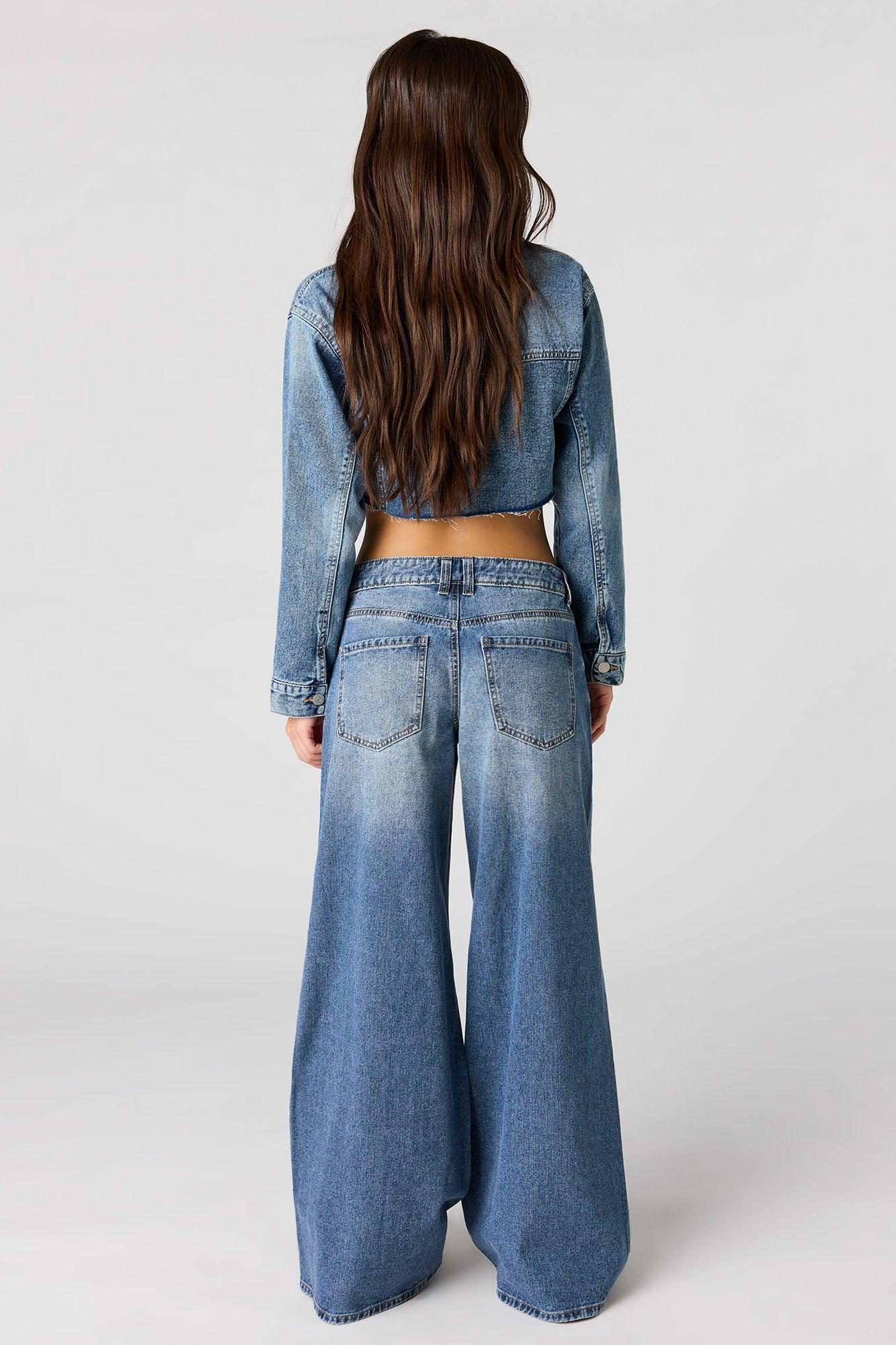 Low Rise Ultra Wide Jean Female Product Image
