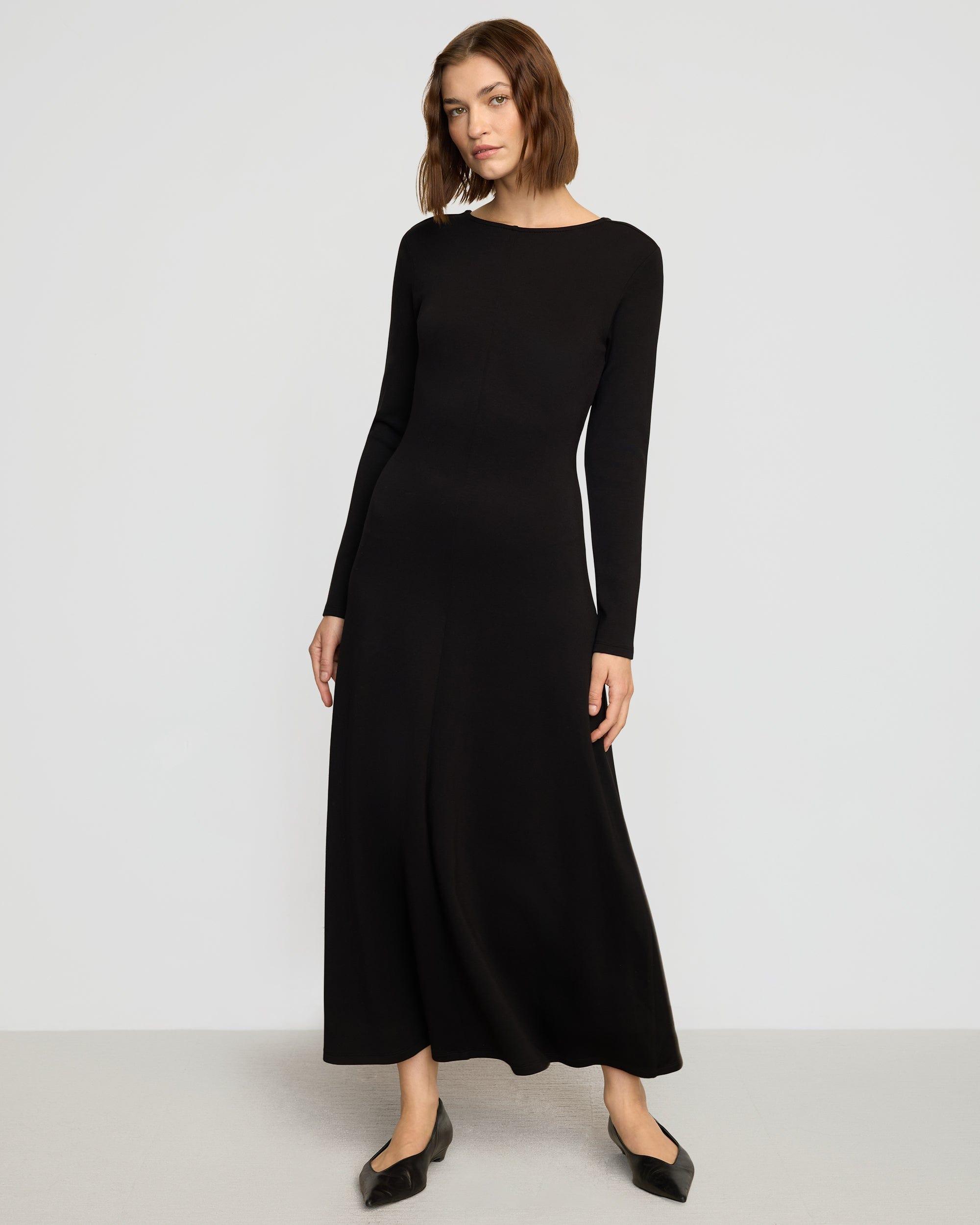 Chloe Reversible A-Line Jersey Dress Product Image