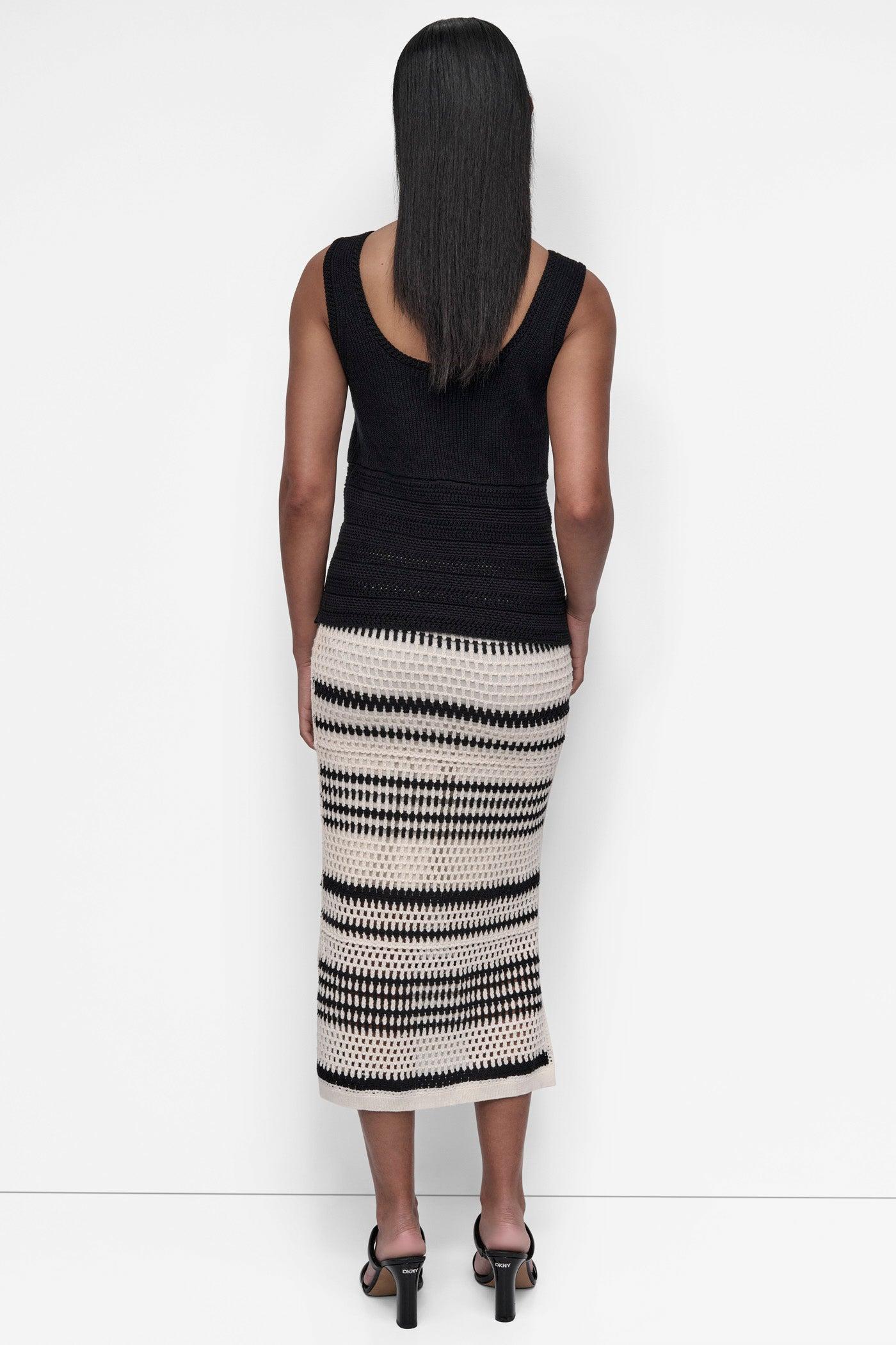 MIXED KNIT SWEATER TANK Product Image