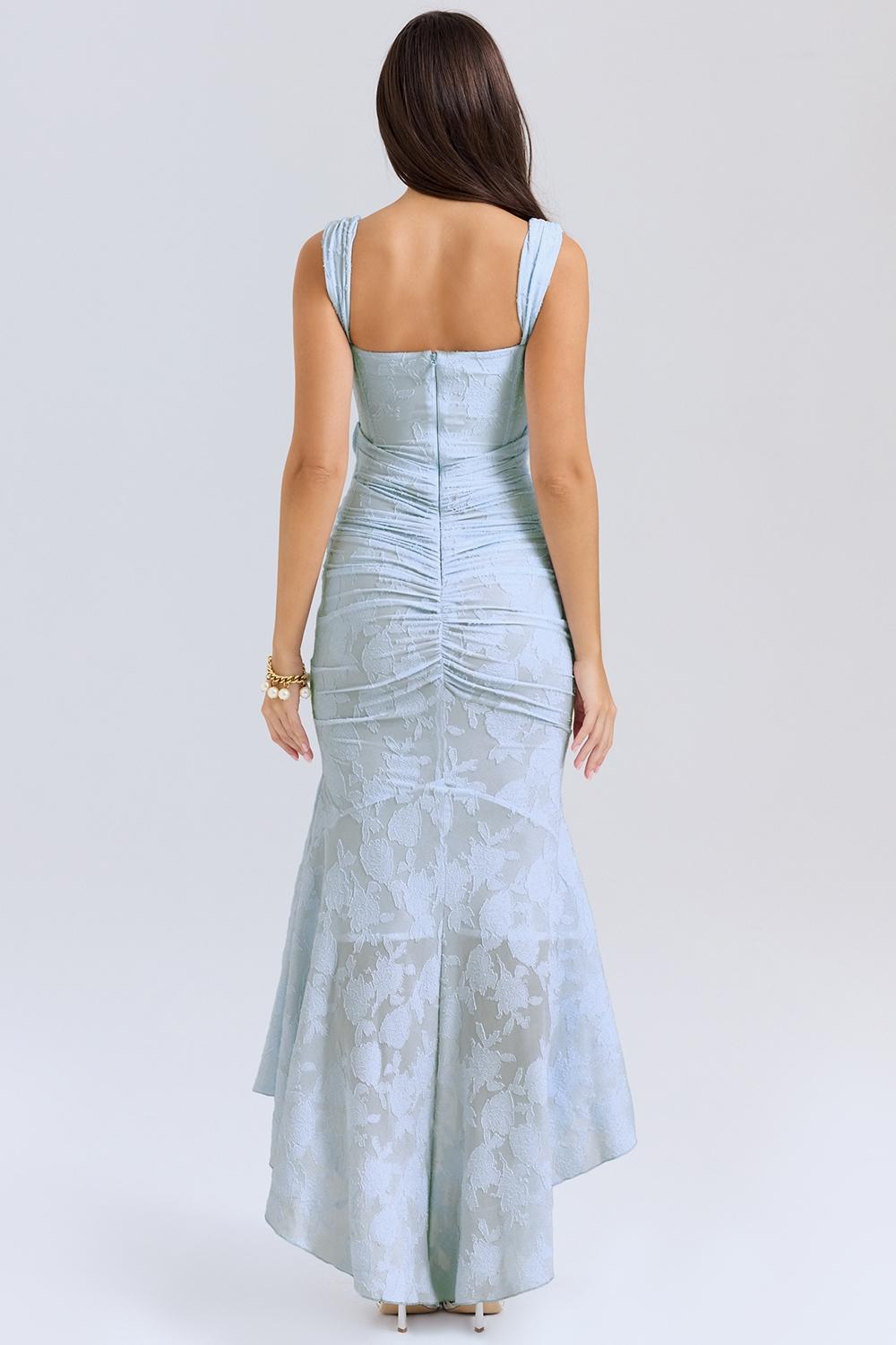 Cesca  bluebell floral maxi dress Product Image