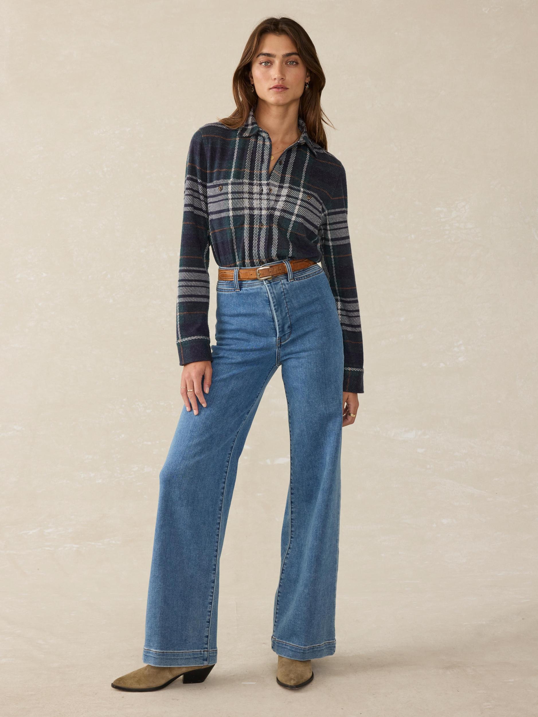 Legend™ Sweater Shirt - Blue Ridge Plaid Female Product Image