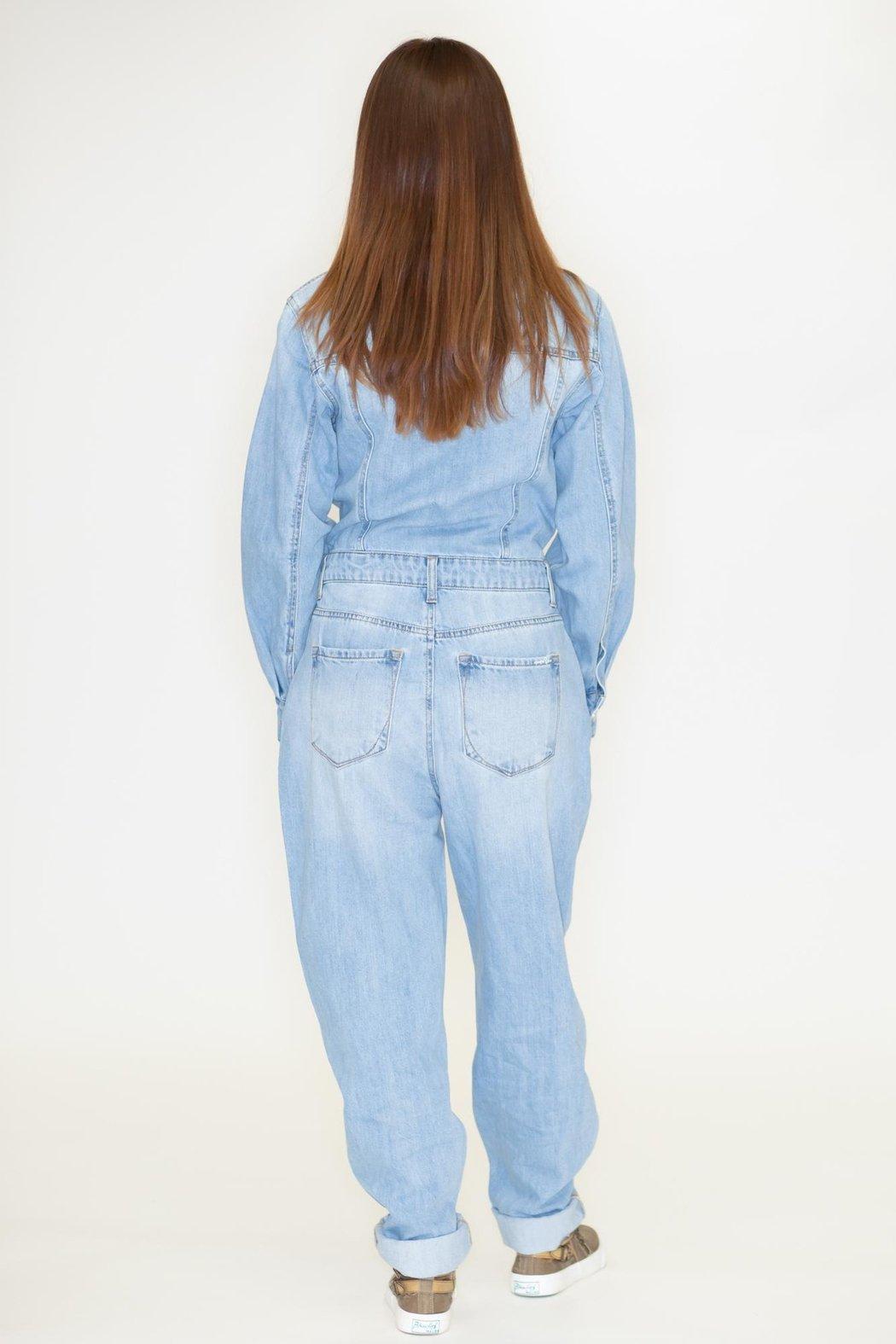 Balloon Sleeve Jumpsuit Product Image